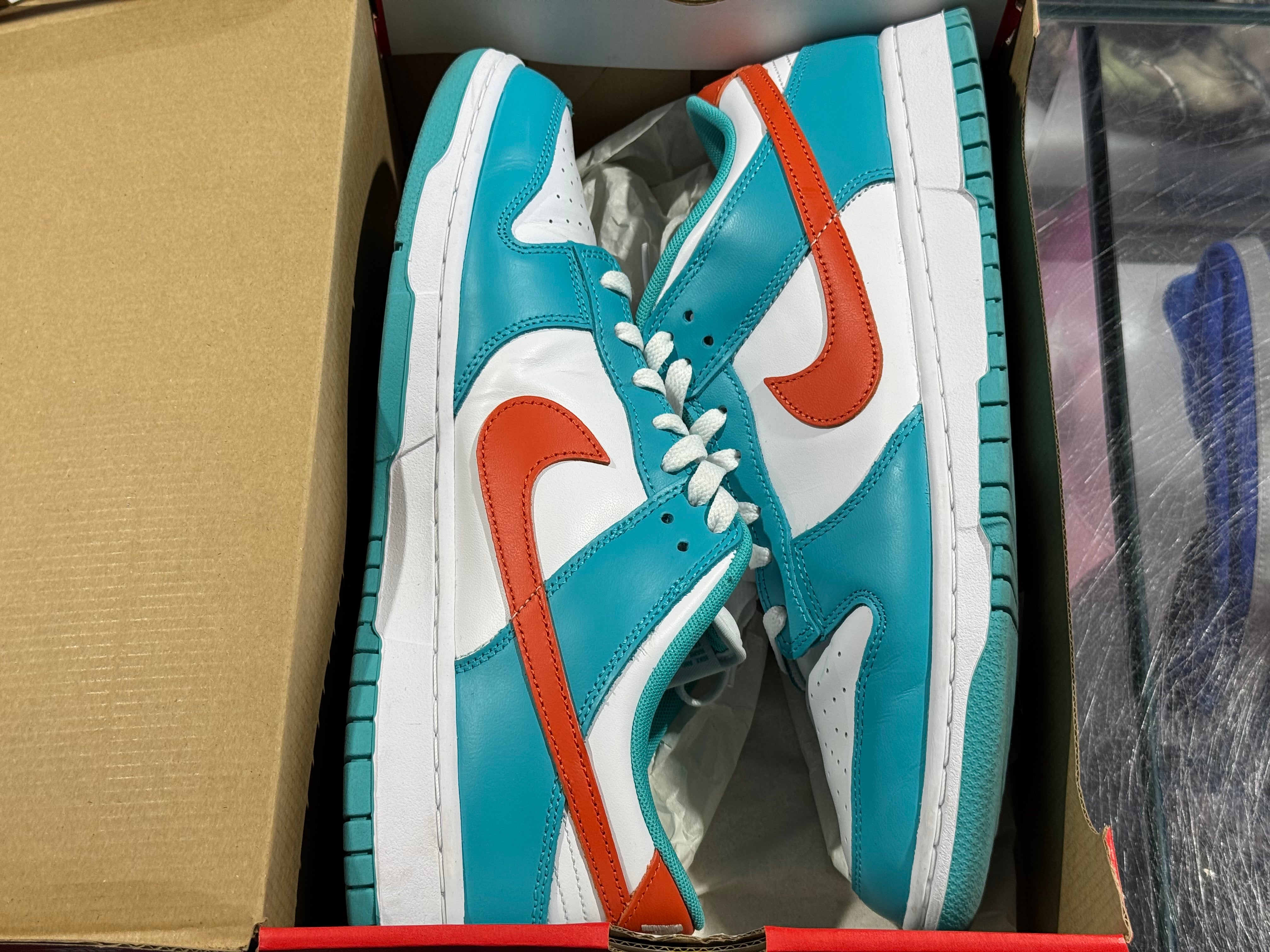 Nike Dunk Low - Miami Dolphins Size 12