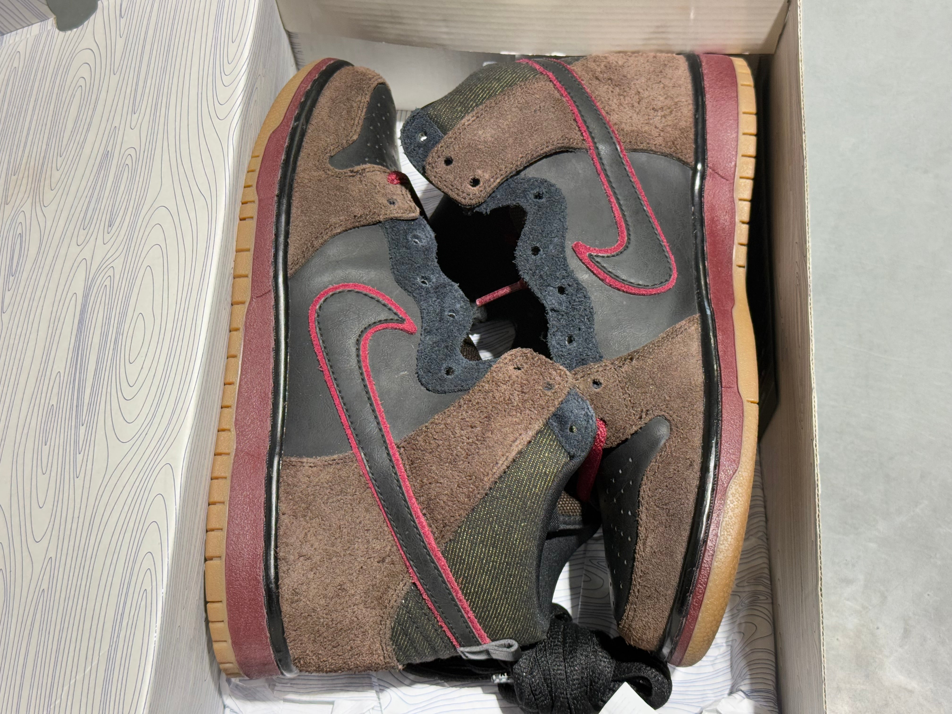 Nike Dunk High Premium SB - Brooklyn Projects/Slayer Size 8