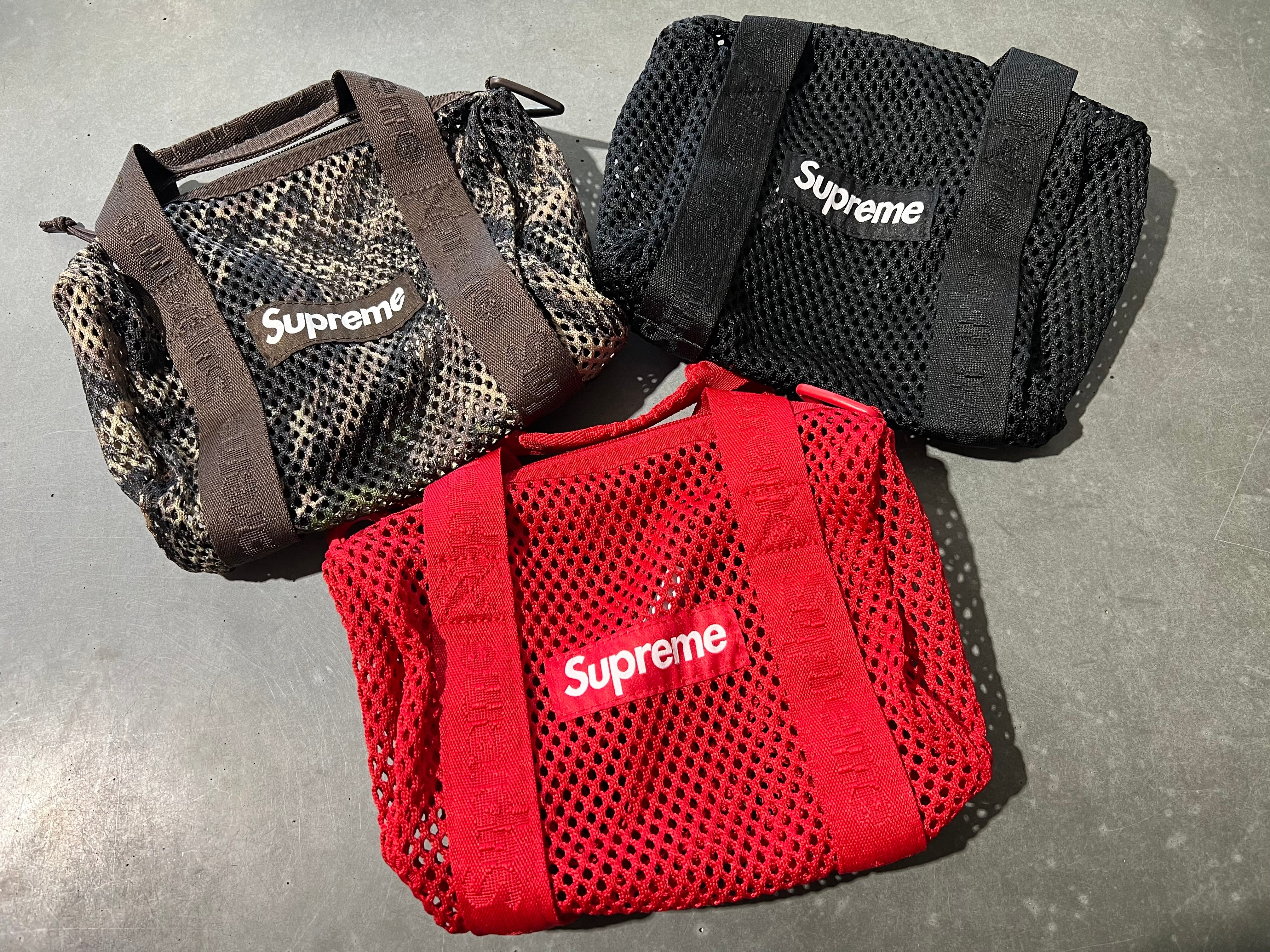 NEW Supreme SS25 Mesh Mini Duffle Bags