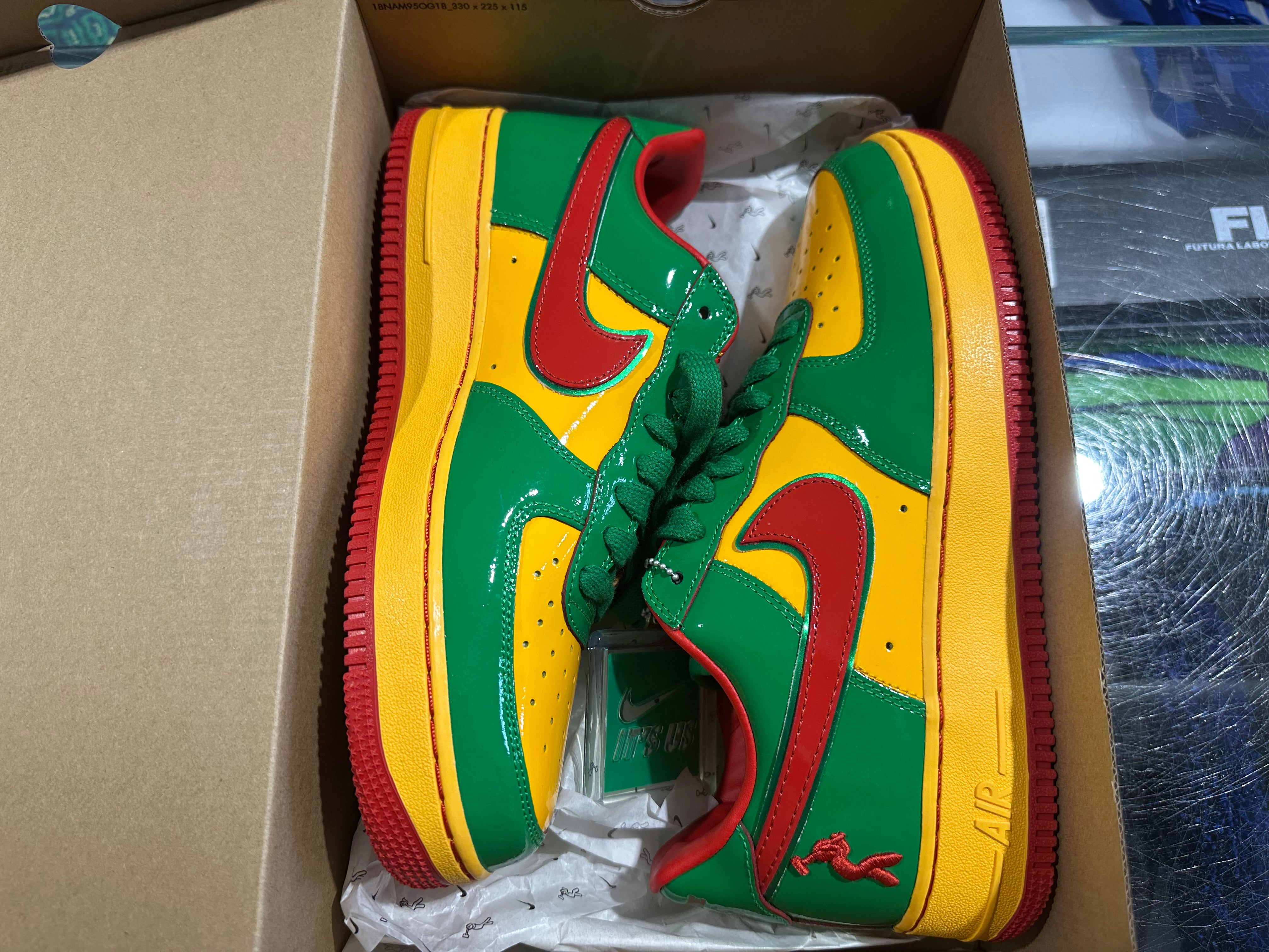 Nike Air Force 1 Low - Lil Yachty Concrete Boys/Lucky Green Size 9.5
