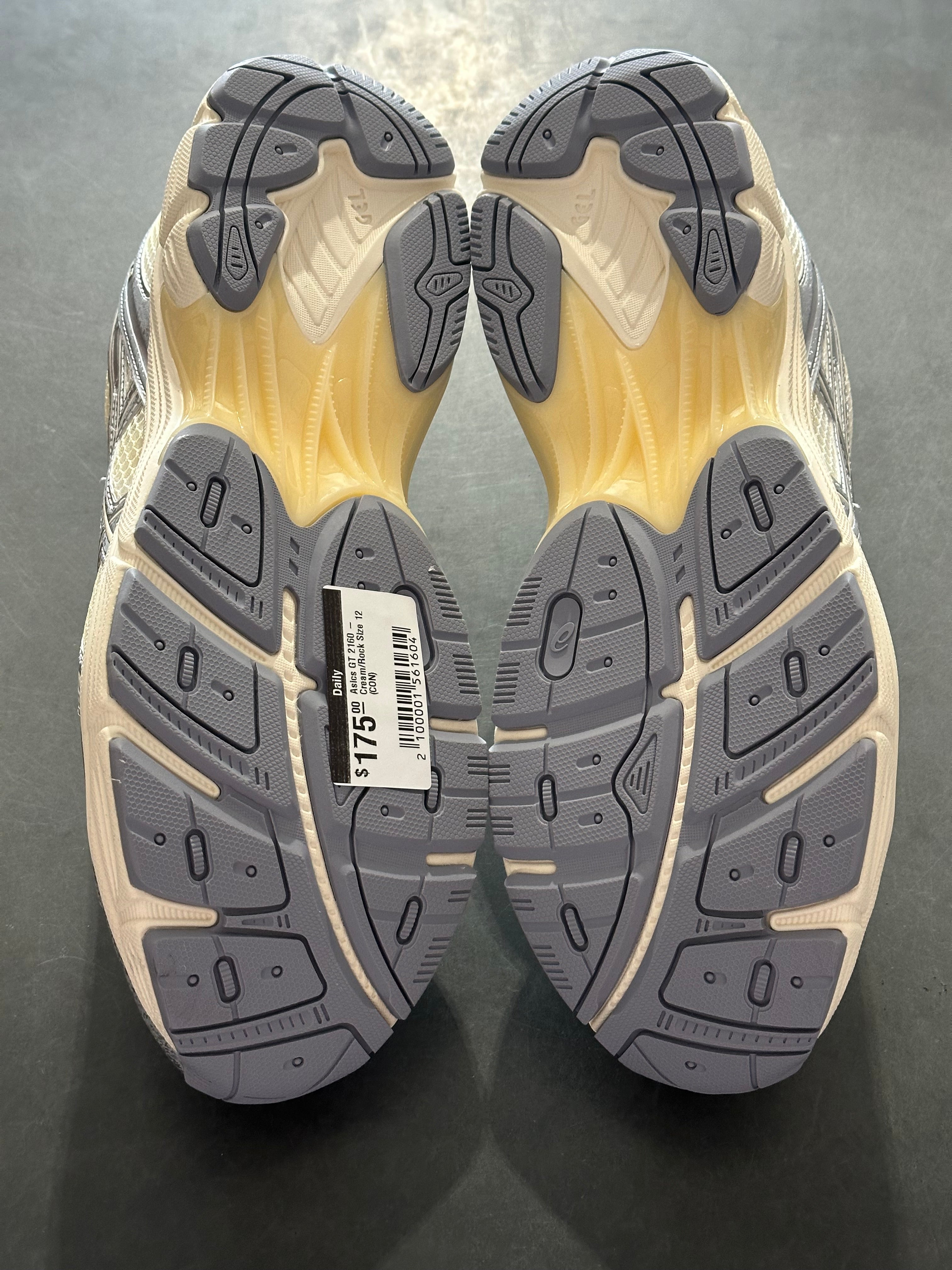Asics GT 2160 - Cream/Rock Size 12