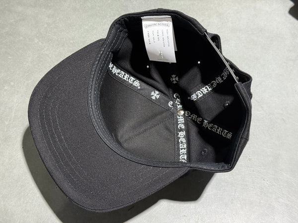 NEW Chrome Hearts Denim Baseball Cap - 3 Crosses