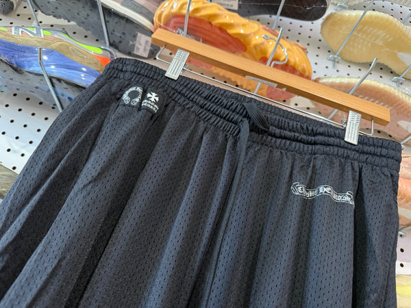 NEW Chrome Hearts Mesh Pants - Black Size Large
