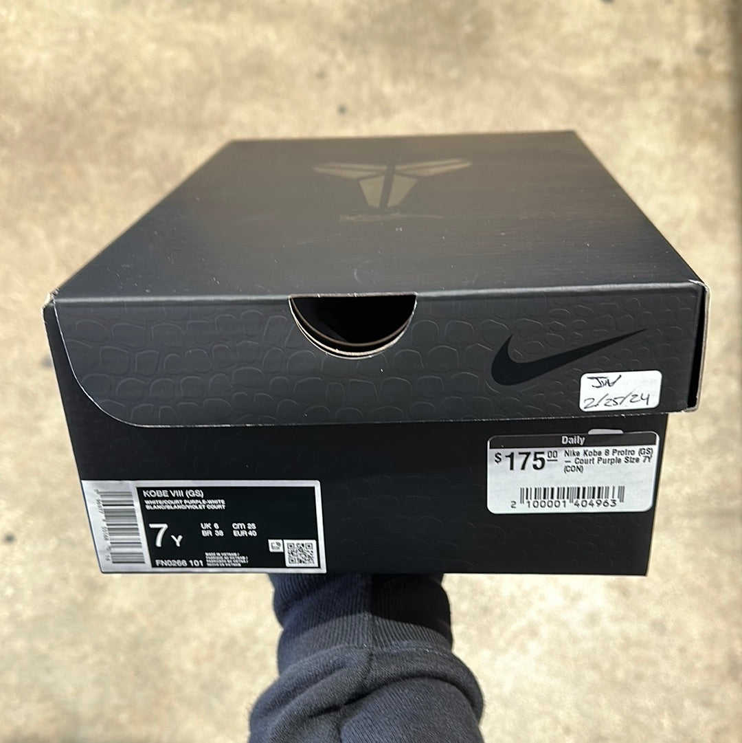 Nike Kobe 8 Protro (GS) - Court Purple Size 5Y