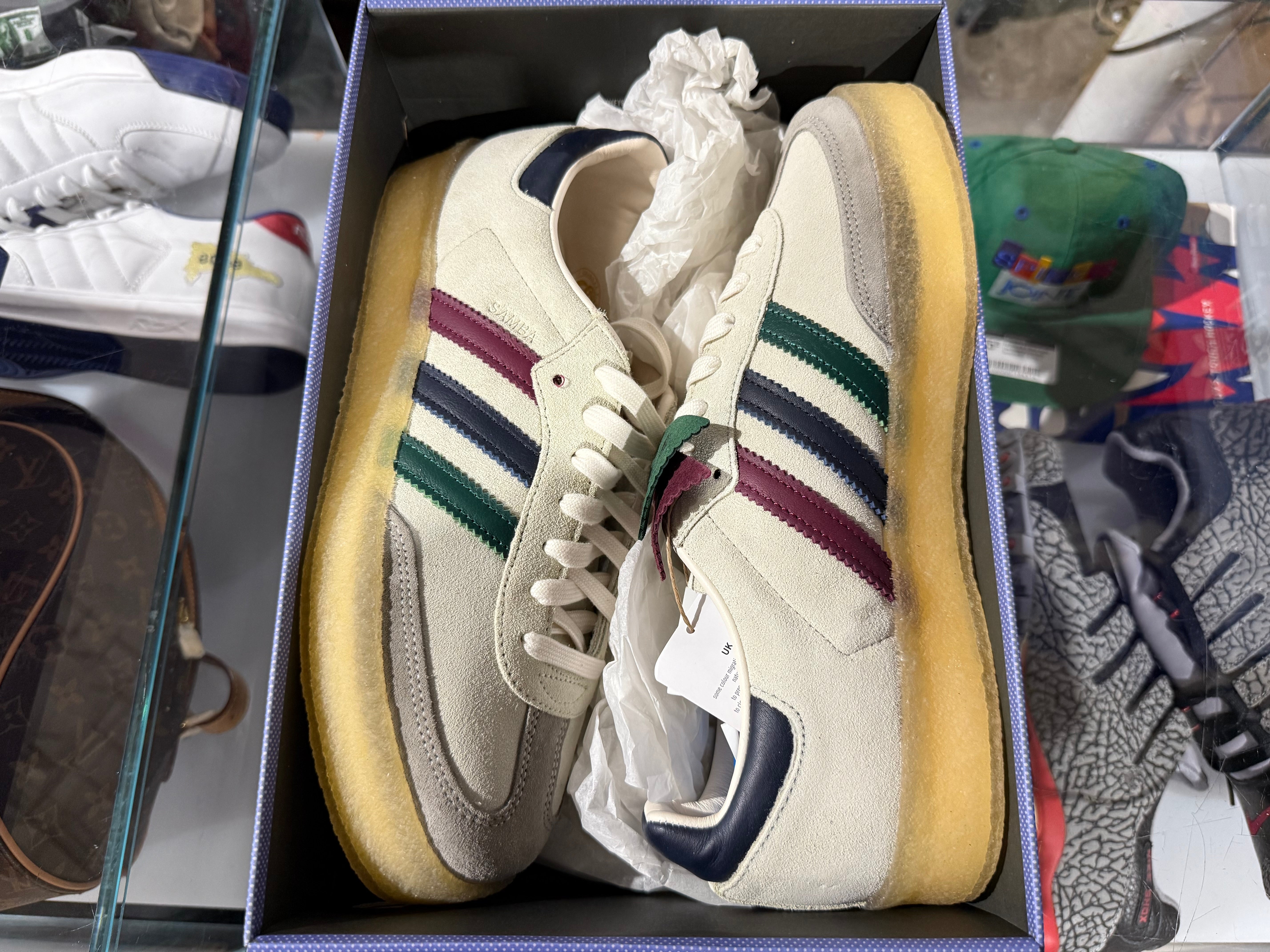 Adidas Samba Kith Clarks - Multicolor Size 10.5