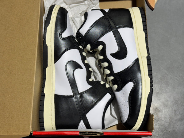W Nike Dunk High - Vintage Black Size 7.5W/6Y