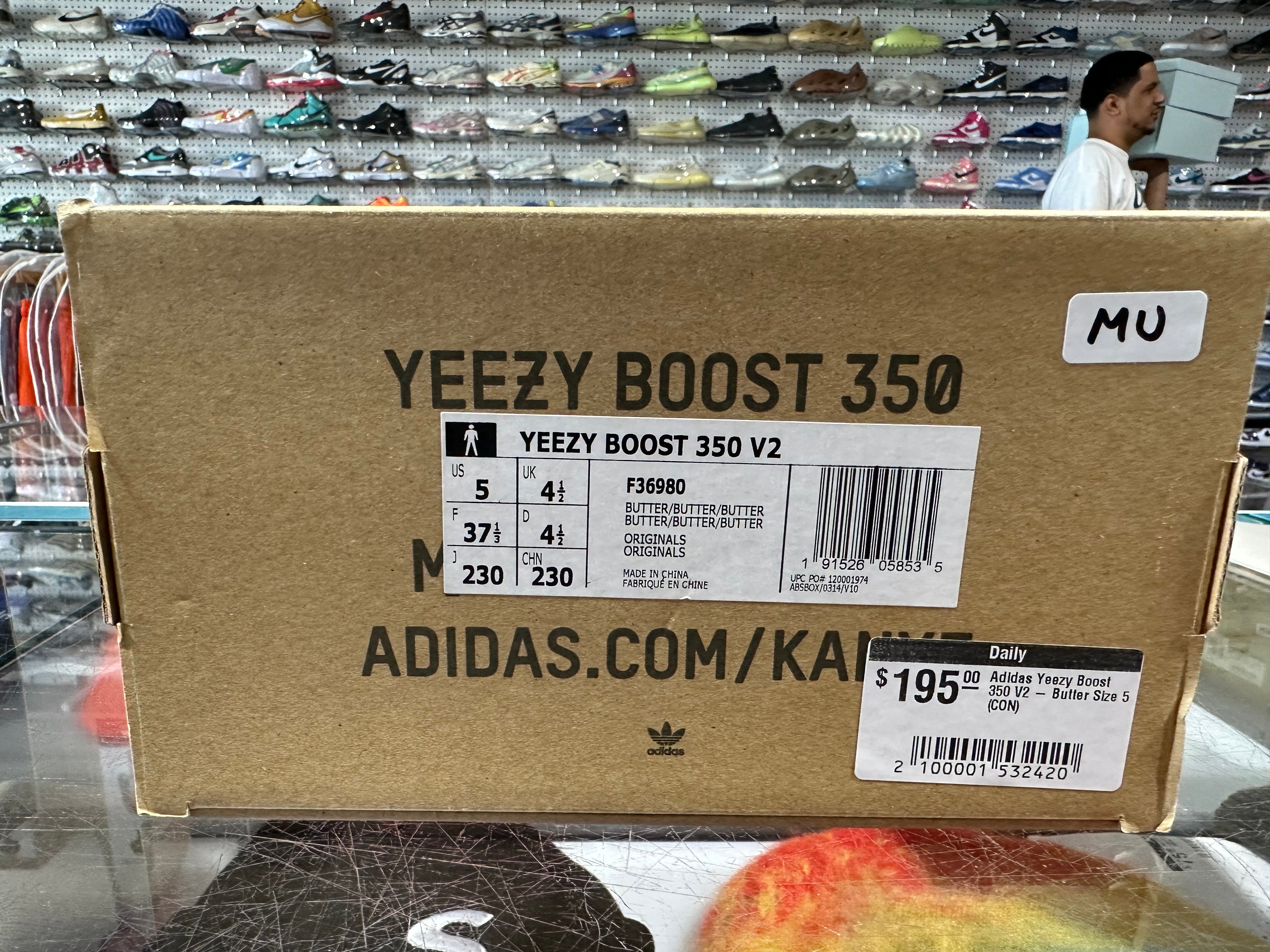 Adidas Yeezy Boost 350 V2 - Butter Size 5