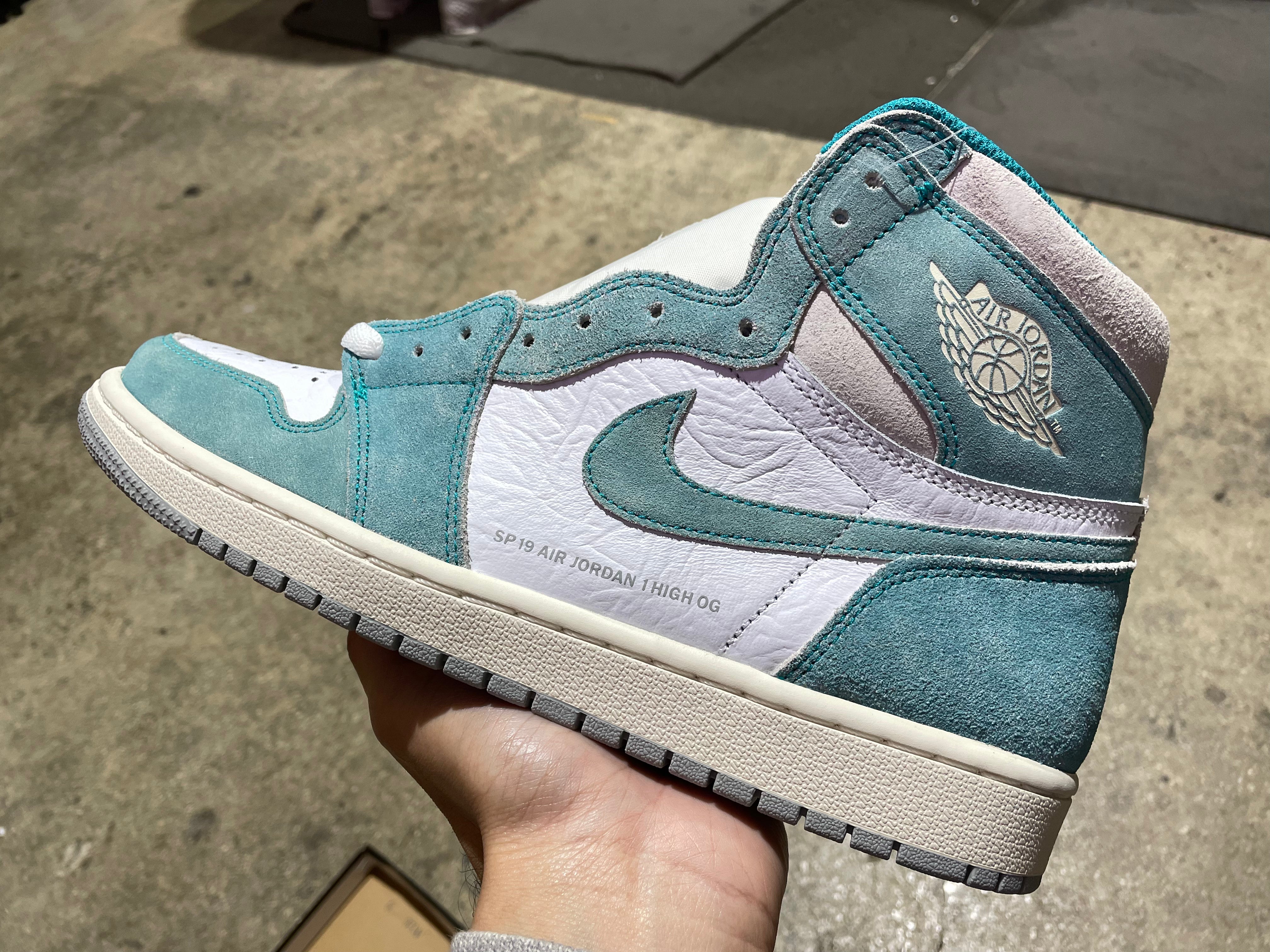Jordan 1 sales turbo green fake