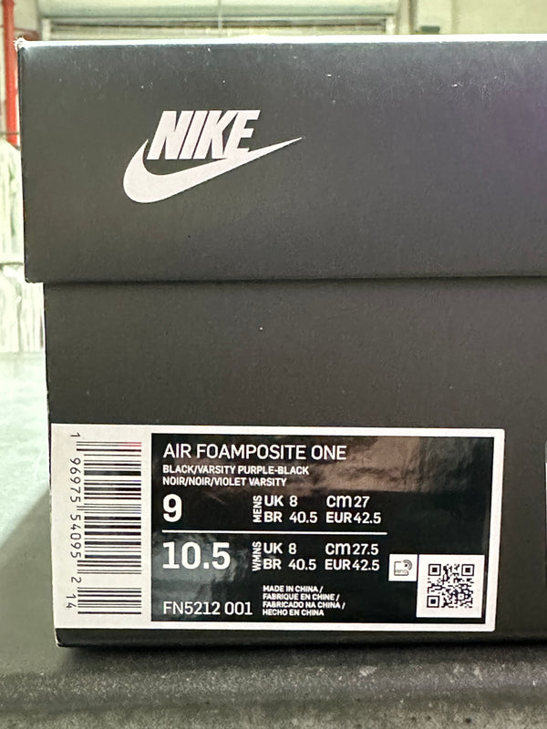 Nike Air Foamposite One - Eggplant 2024 Size 9