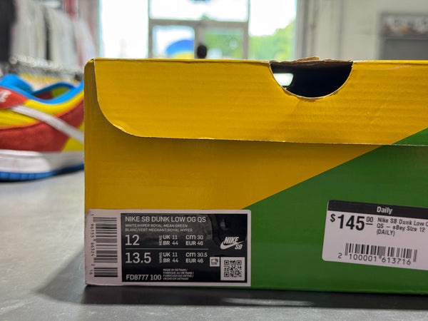 Nike SB Dunk Low OG QS - eBay Size 12