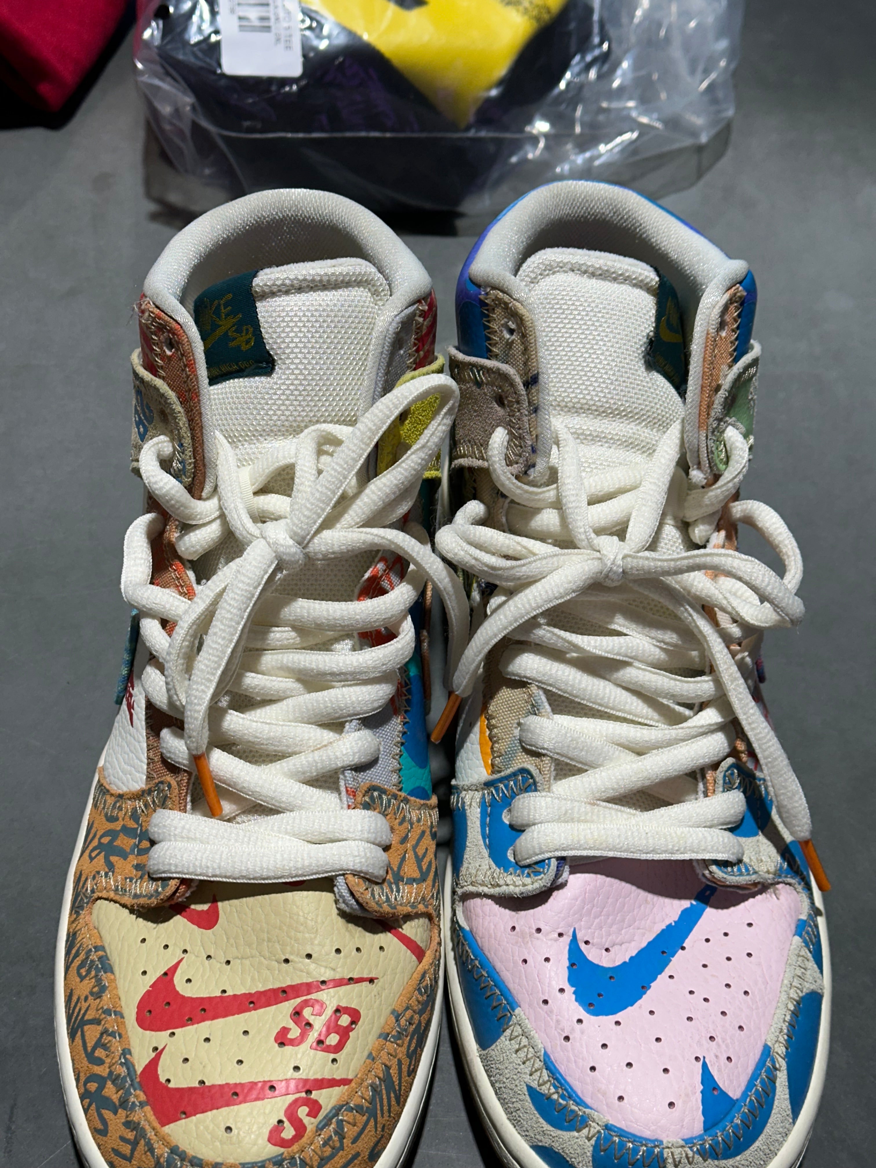 Nike SB Dunk High - Thomas Campbell What the Dunk Size 9.5