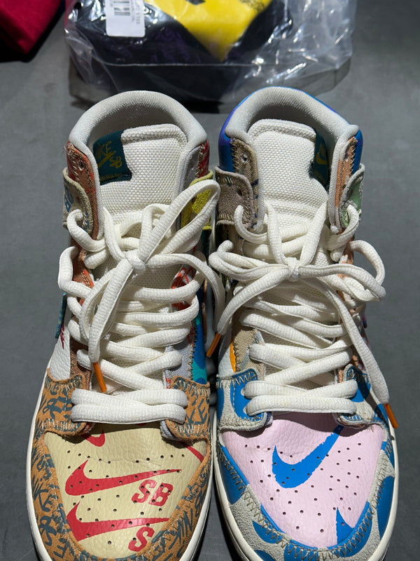 Nike SB Dunk High - Thomas Campbell What the Dunk Size 9.5