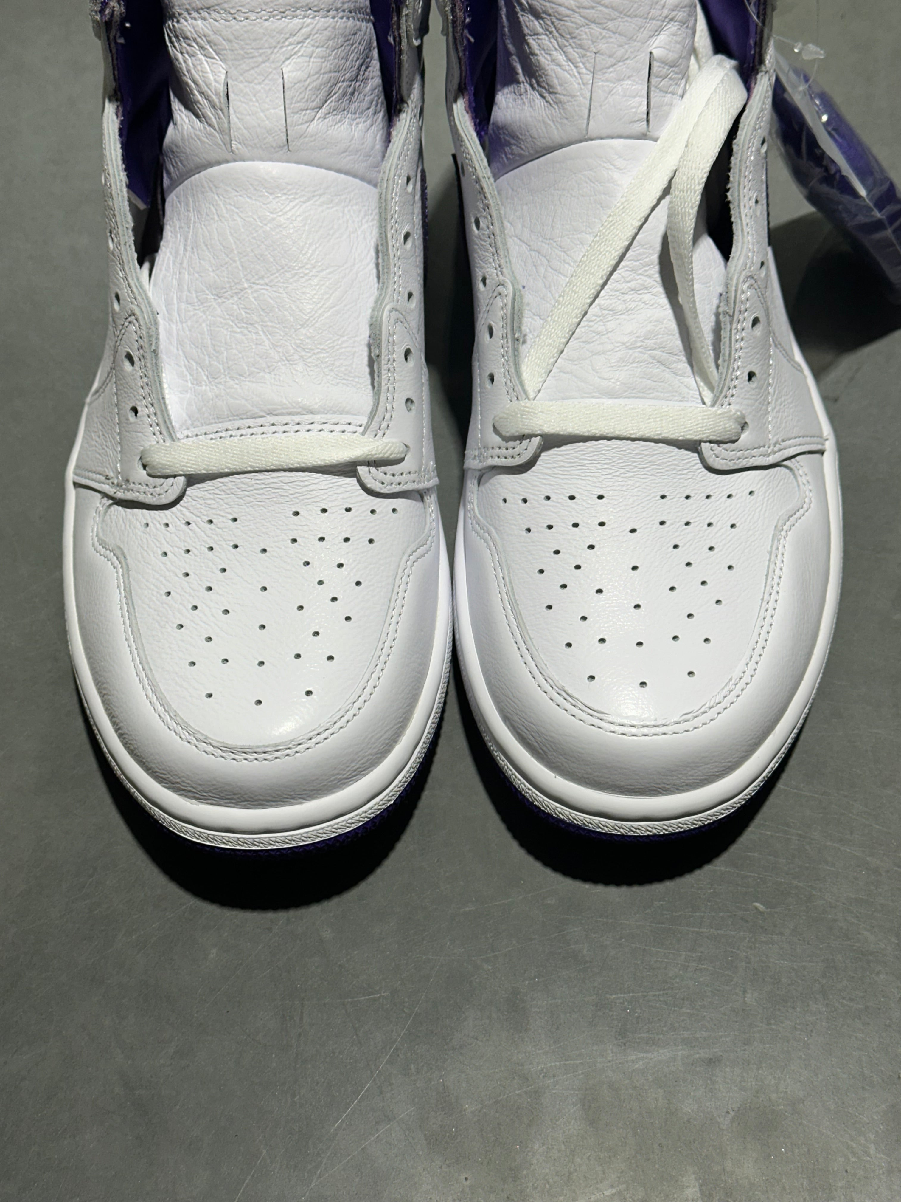 WMNS Air Jordan 1 High OG - Purple Metallic Size 11W/9.5M