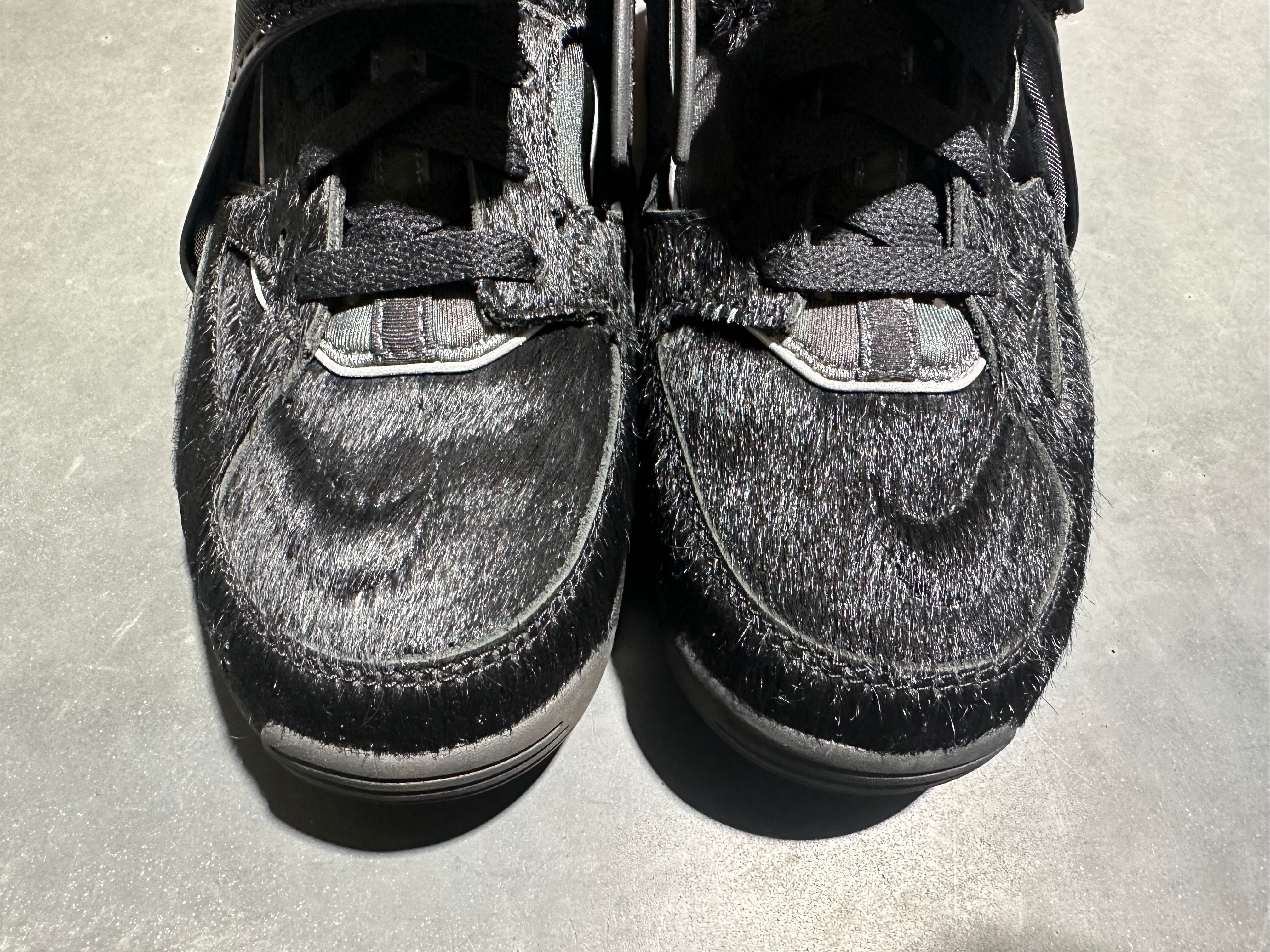 Nike Air Trainer Huarache SP x CRTZ - Black Pony Hair Size 8.5