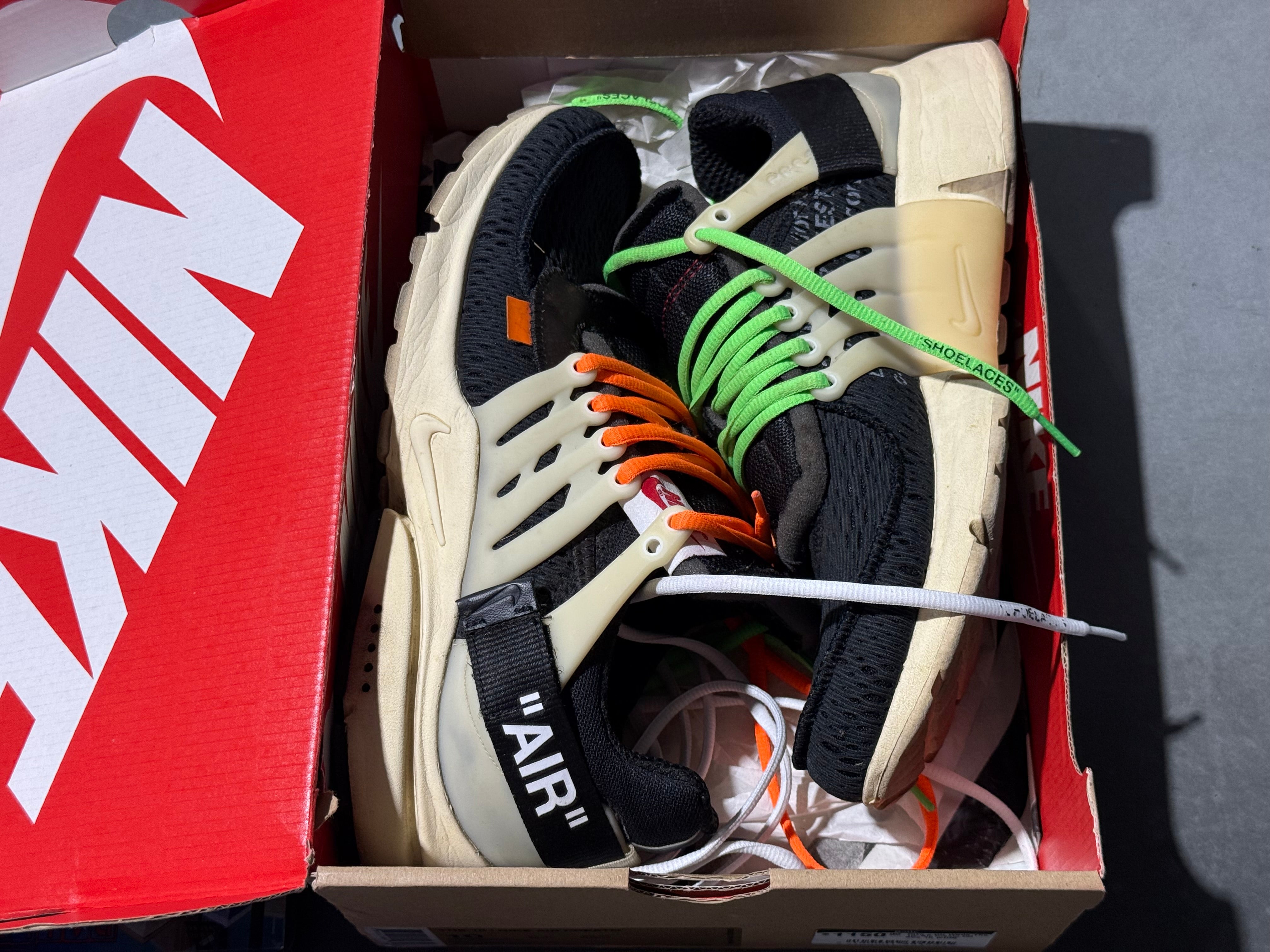 Nike x Off White The 10: Air Presto OG Size 10
