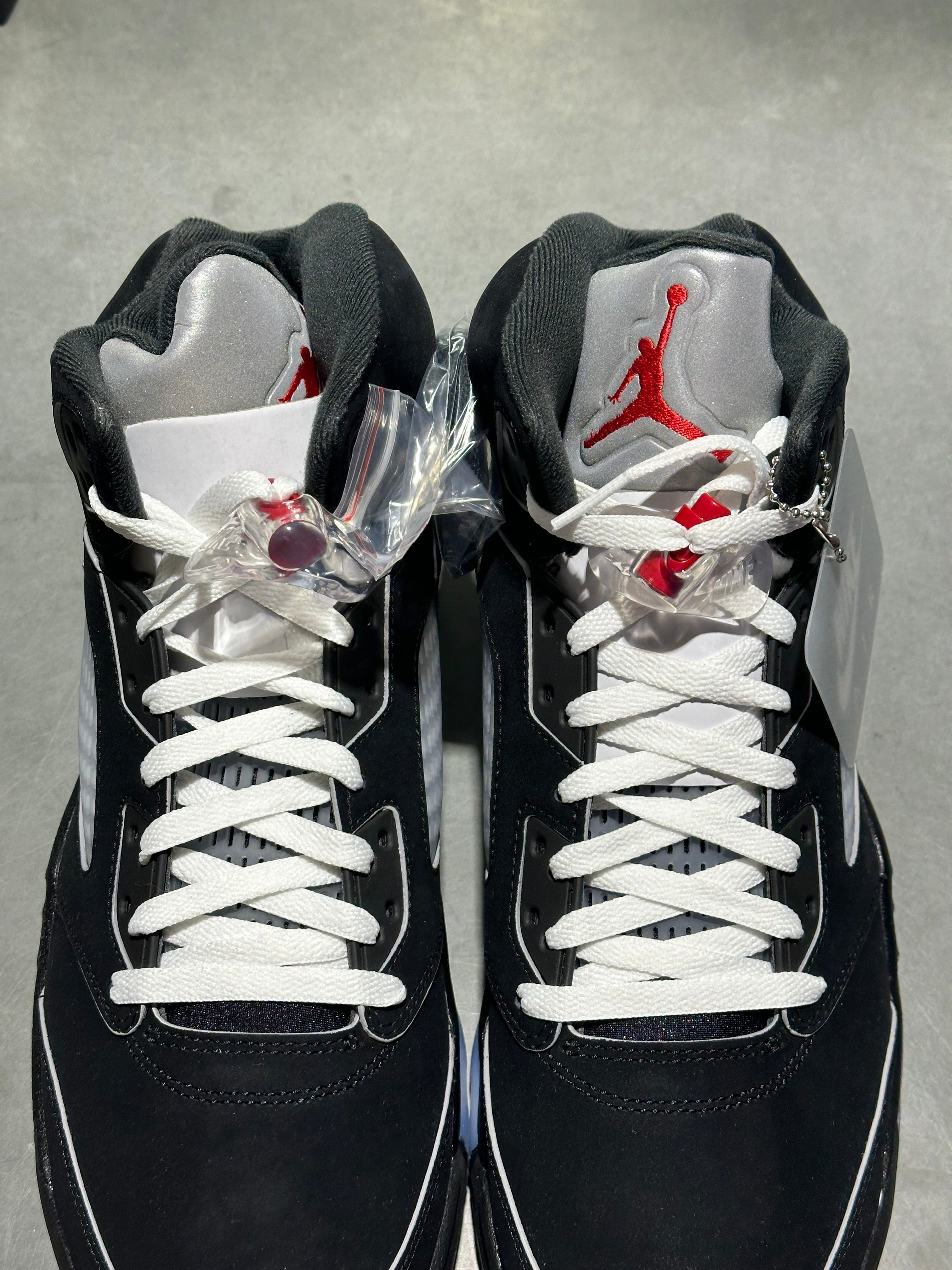 Air Jordan 5 Retro OG - Black Metallic Reimagined Size 9