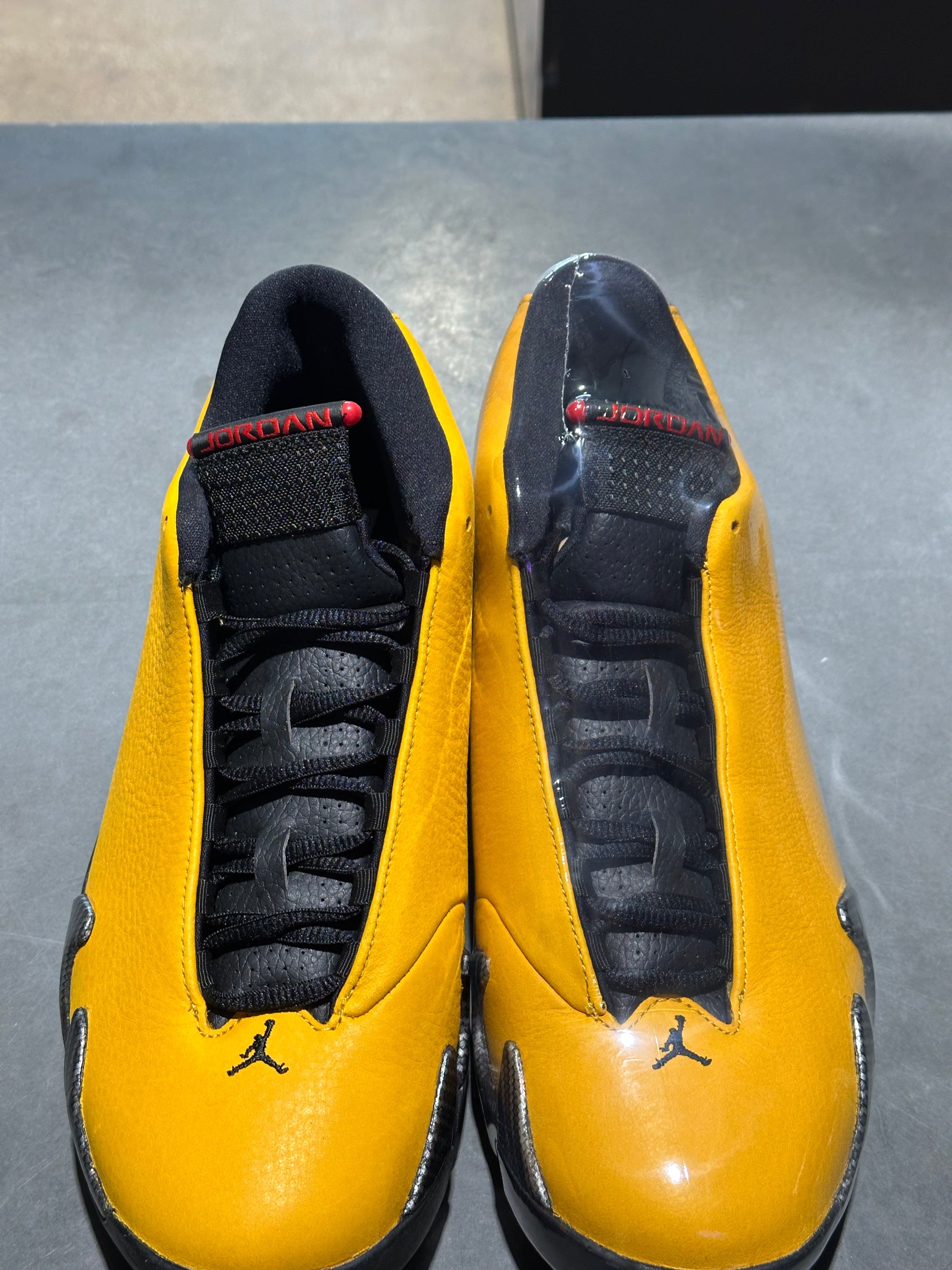 Air Jordan 14 Retro - University Gold/Yellow Ferrari Size 10.5