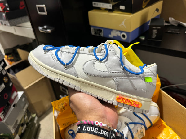 Nike Dunk Low / Off White - Lot 10 Size 9.5