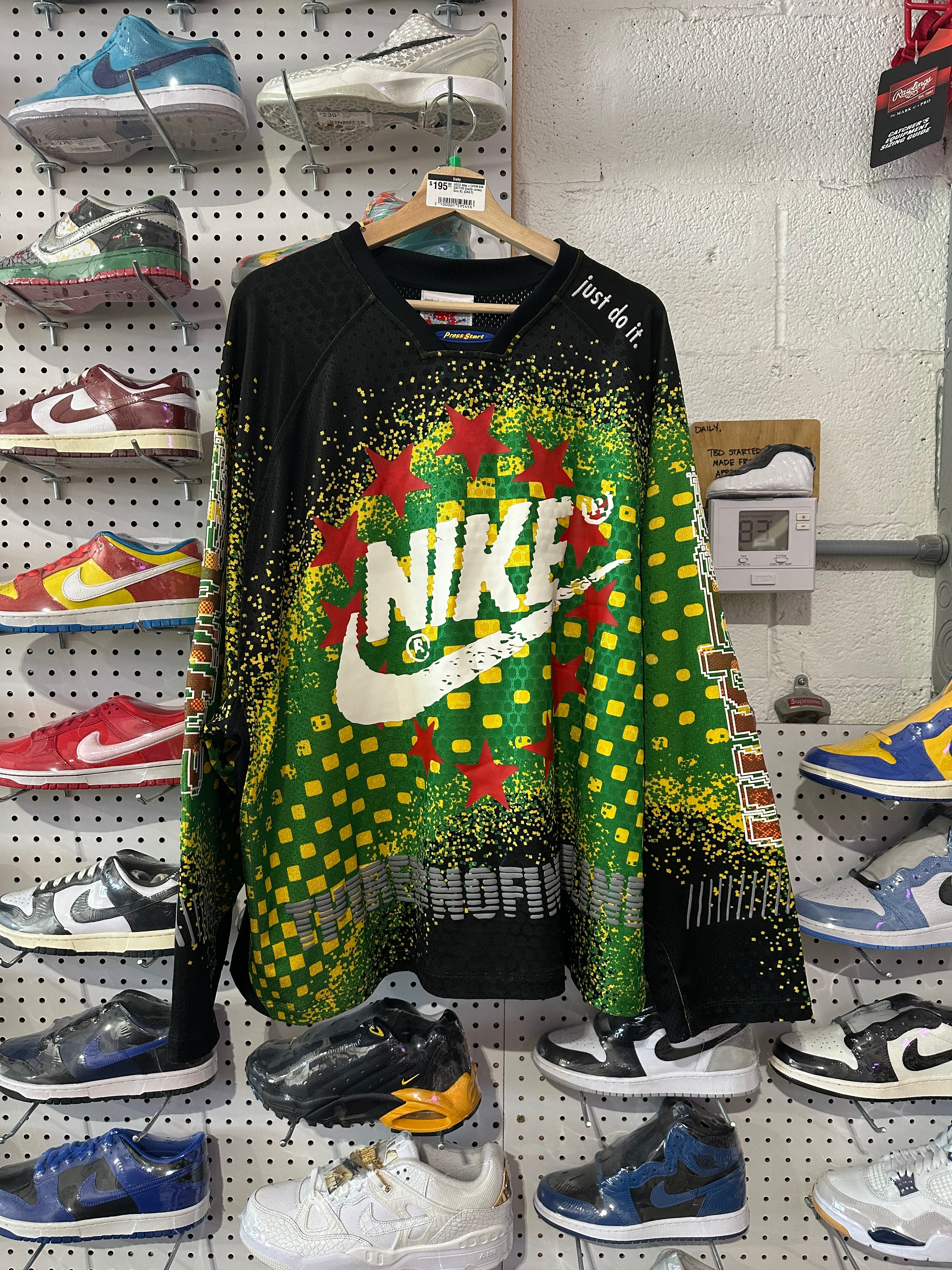 USED Nike x CPFM AIR CACTUS Goalie Jersey Size XL