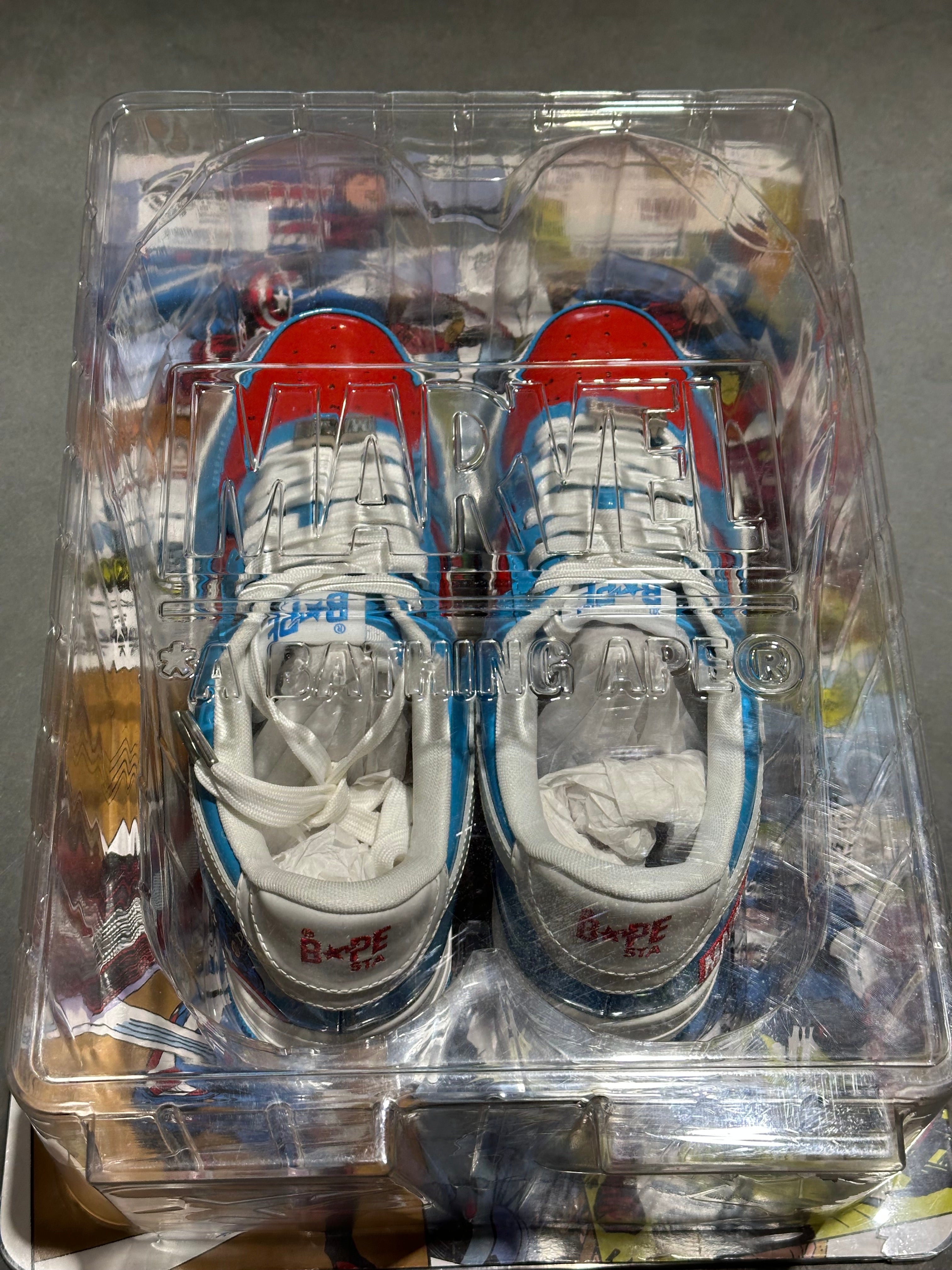 A Bathing Ape Bape Sta - Marvel Comics/Captain America Size 10