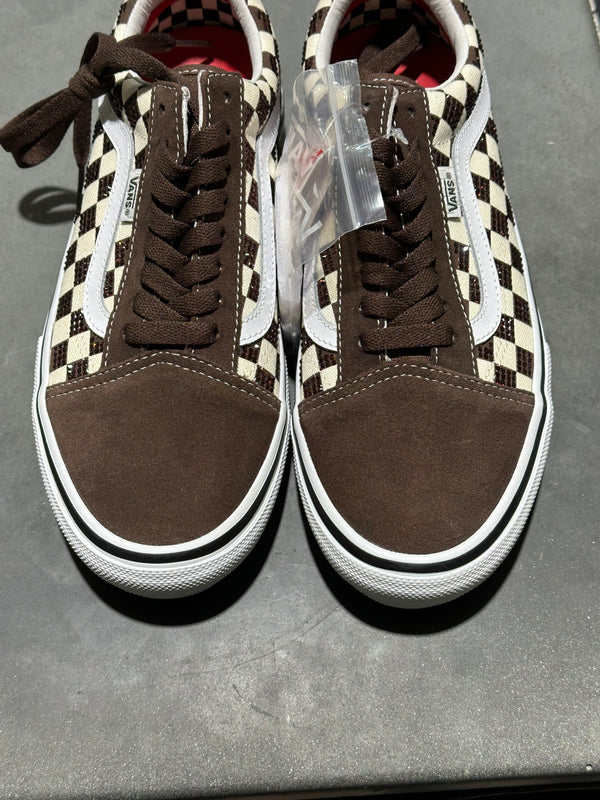 Vans Old Skool Supreme Swarovski - Brown Size 8.5