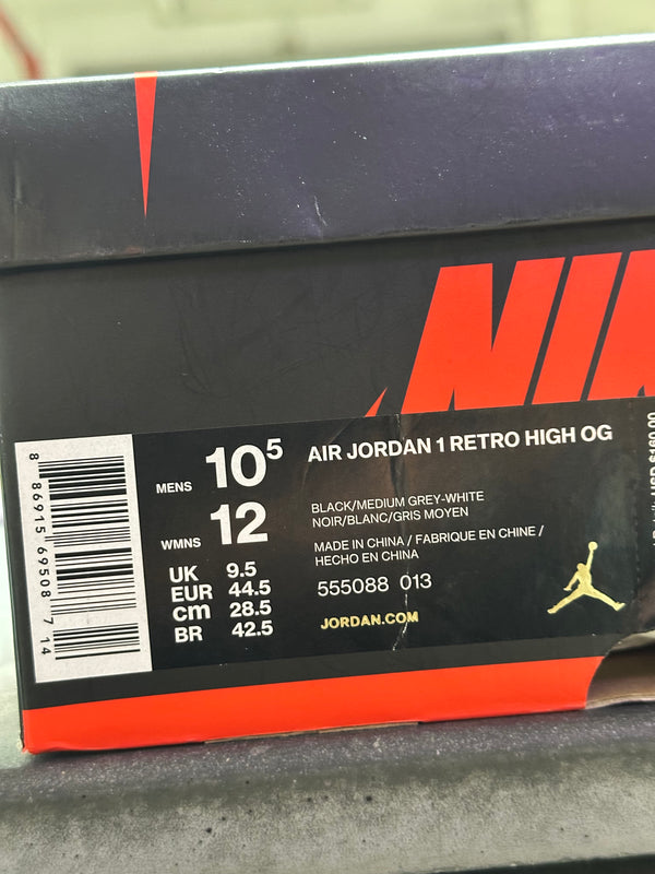 Air Jordan 1 Retro High - Shadow 2018 Size 10.5