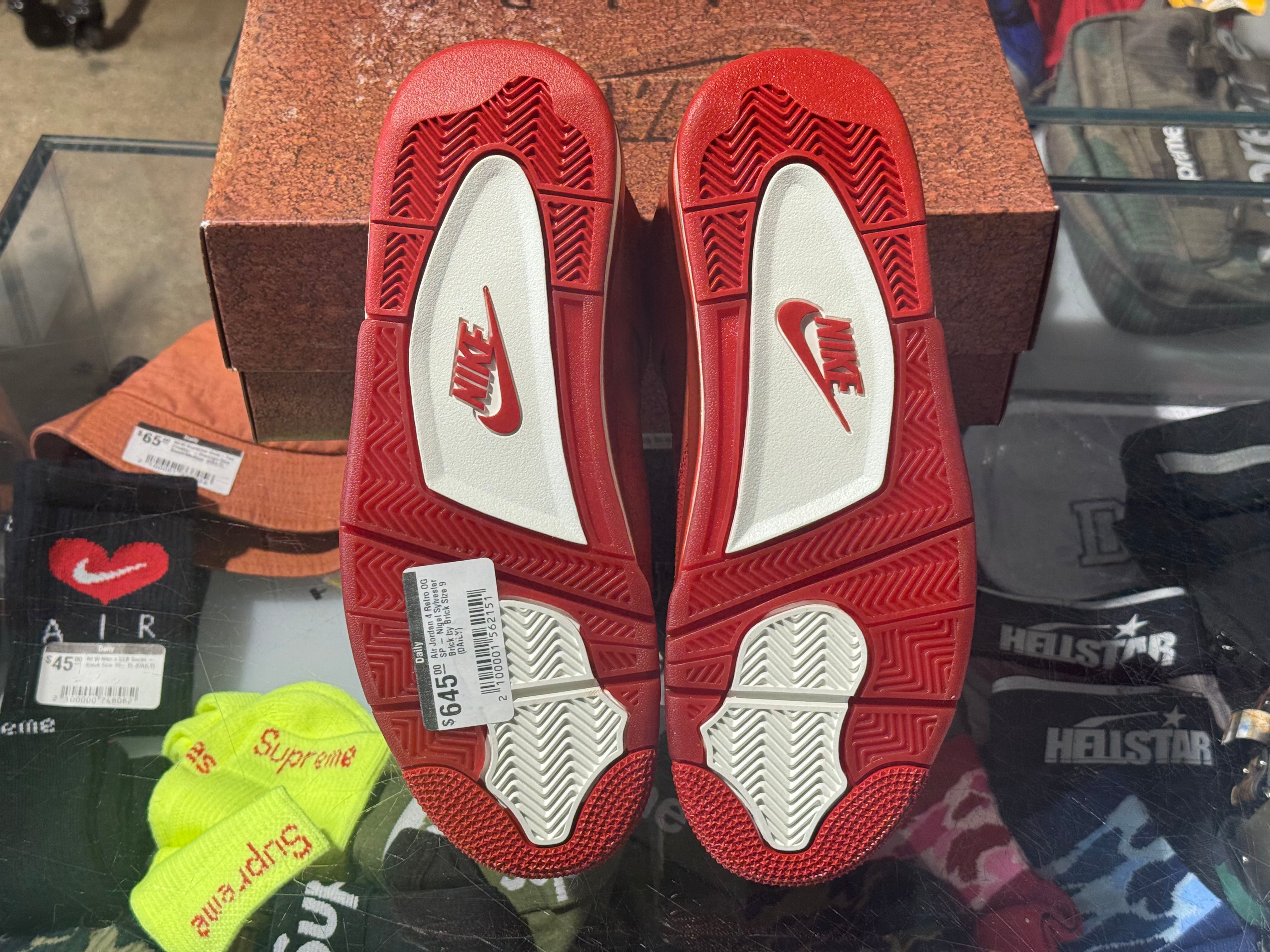 Air Jordan 4 Retro OG SP - Nigel Sylvester Brick by Brick