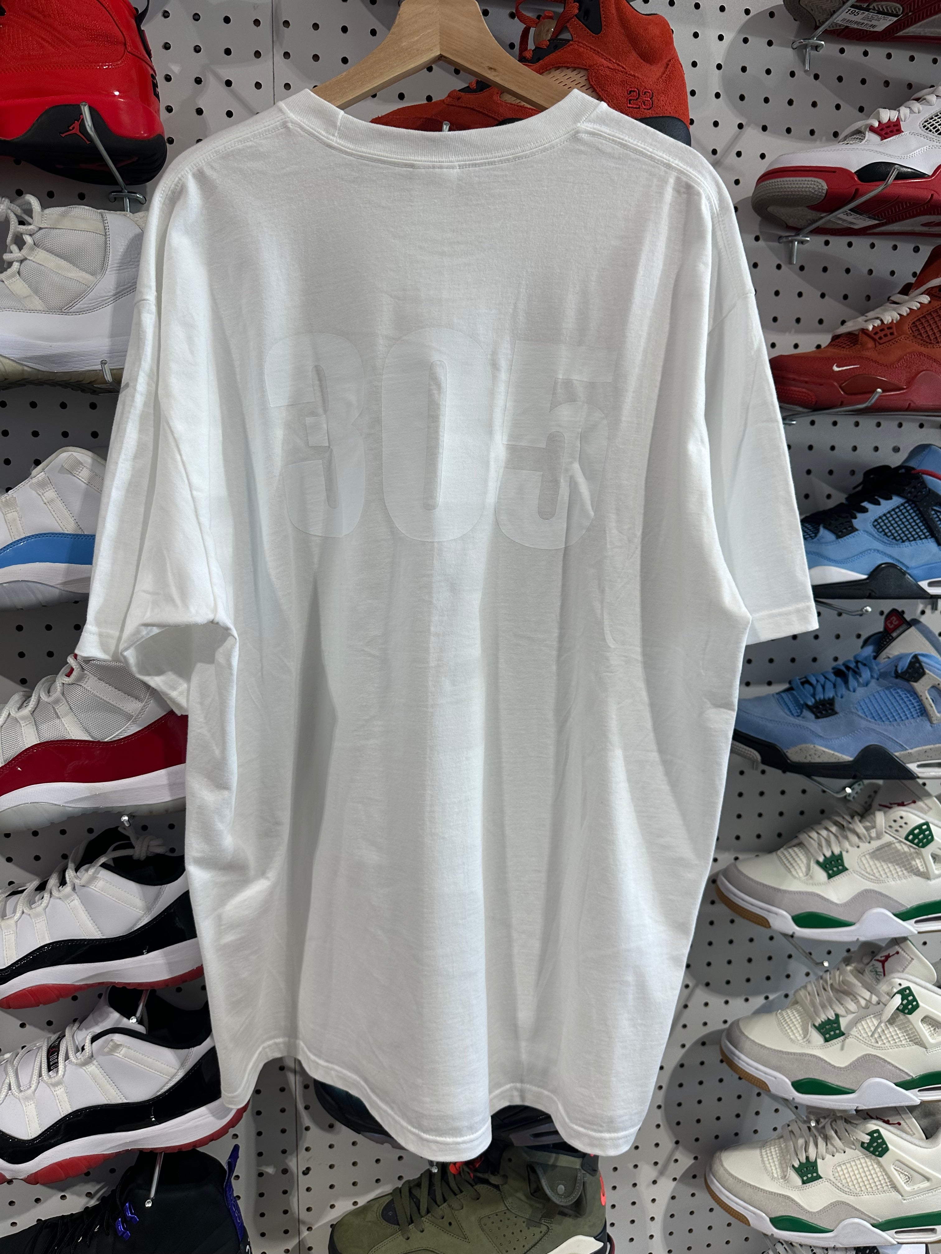 NEW Supreme Miami Box Logo Tee - White Size XXL