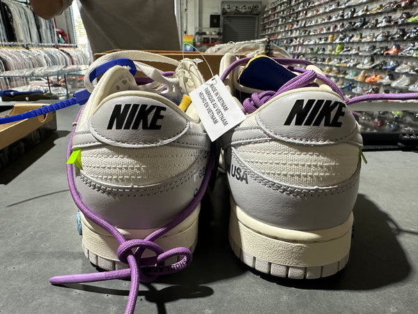 Nike Dunk Low - Off-White Lot 48 Size 8.5