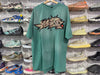 NEW Hellstar Crack Print Tee - Teal Size XXL