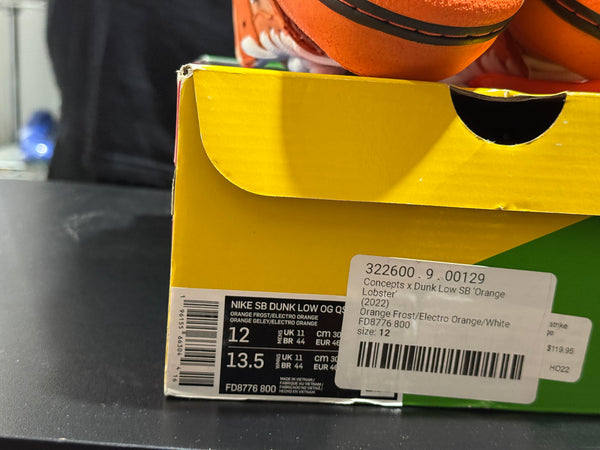 Nike SB Dunk Low OG QS - Orange Lobster