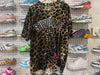 NEW Supreme Velvet Baseball Jersey - Leopard