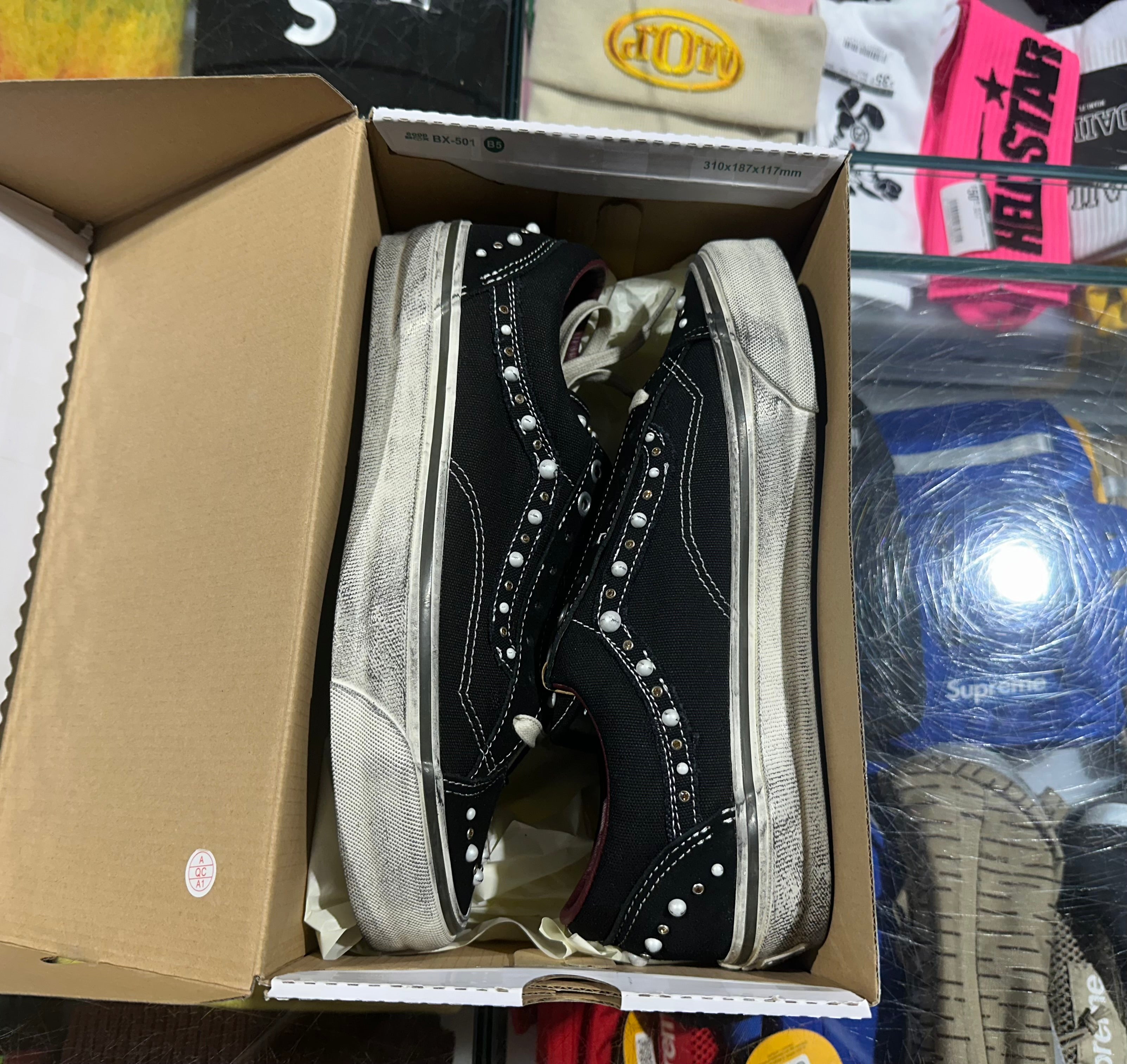 VANS OTW Old Skool Reissue 36 - Pearlized Black