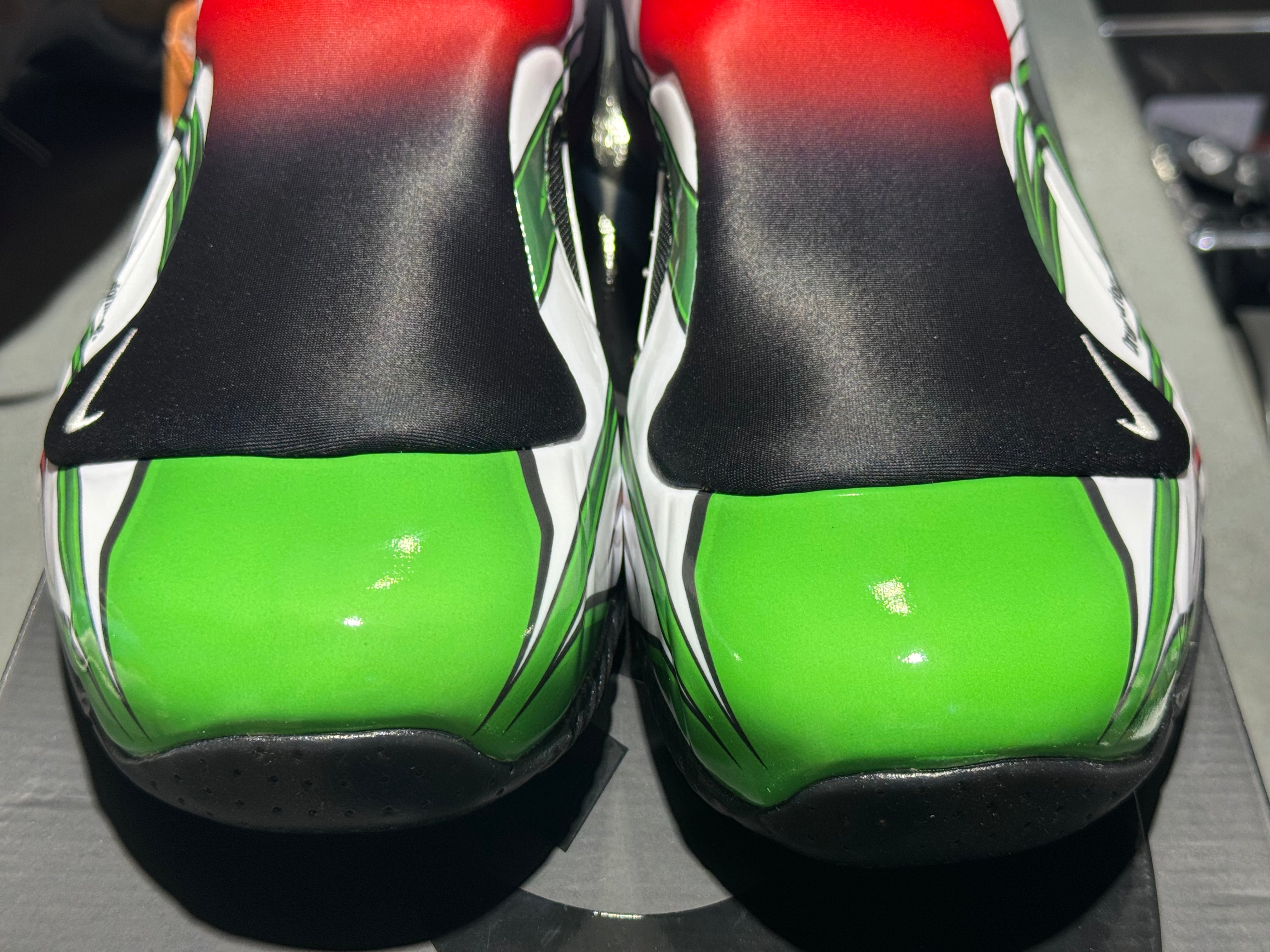 Nike Clogposite - Supreme White Gym Red Green Size 13