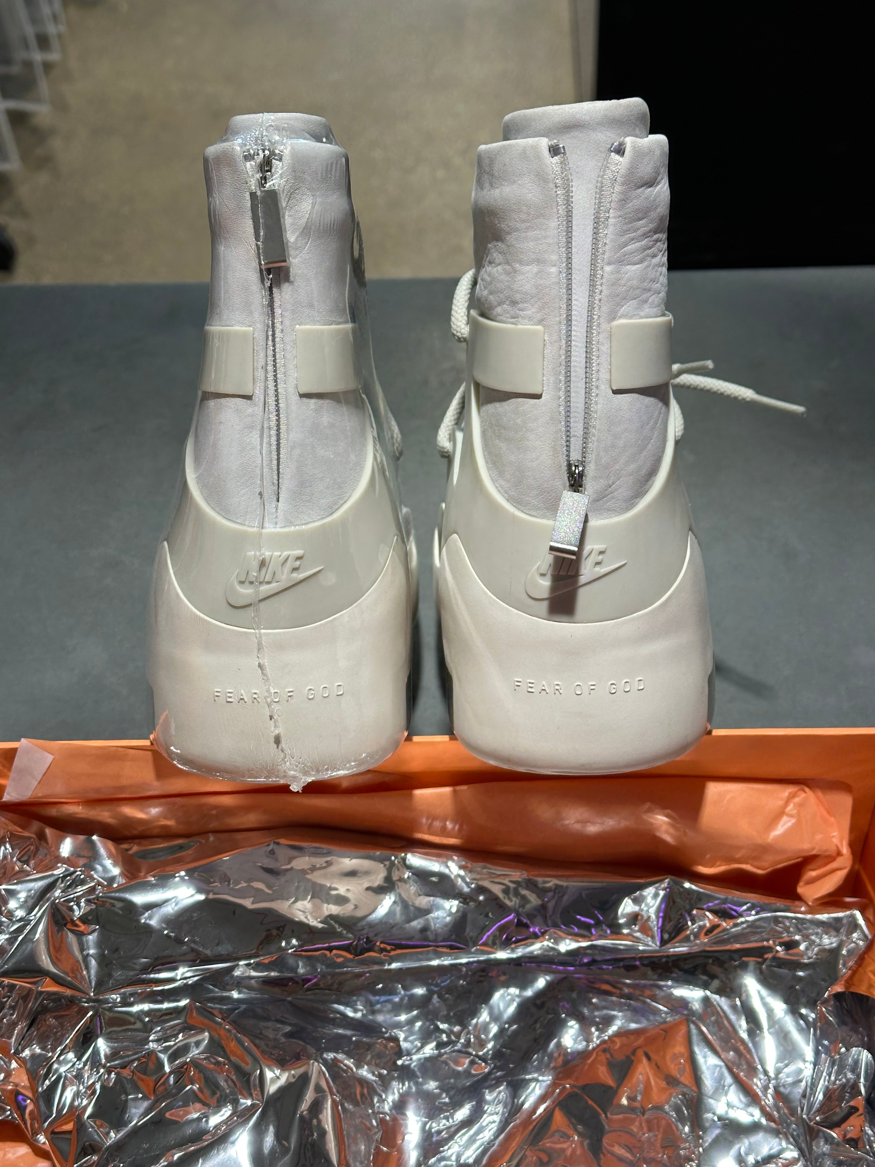 Nike Air Fear Of God 1 - Light Bone Size 9.5 (DAILY)