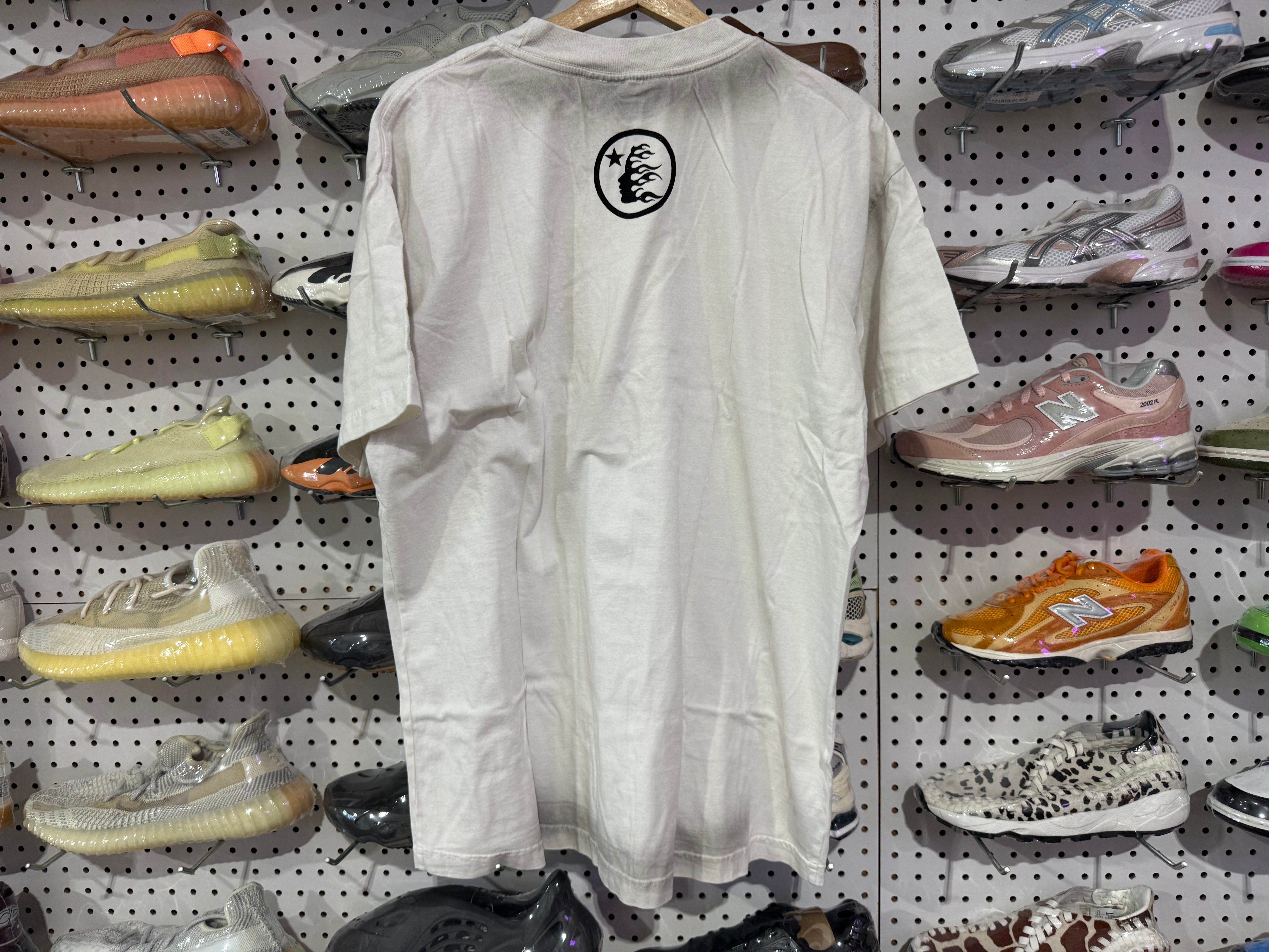 NEW Hellstar Box Logo Tee - White Size Medium