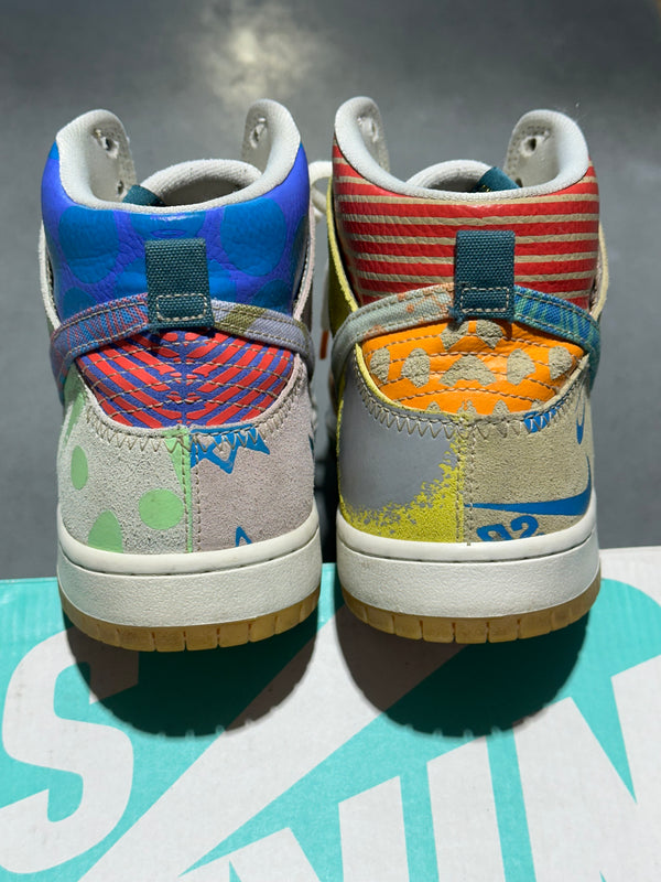 Nike SB Dunk High - Thomas Campbell What the Dunk Size 9.5