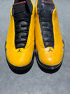 Air Jordan 14 Retro - University Gold/Yellow Ferrari Size 10.5