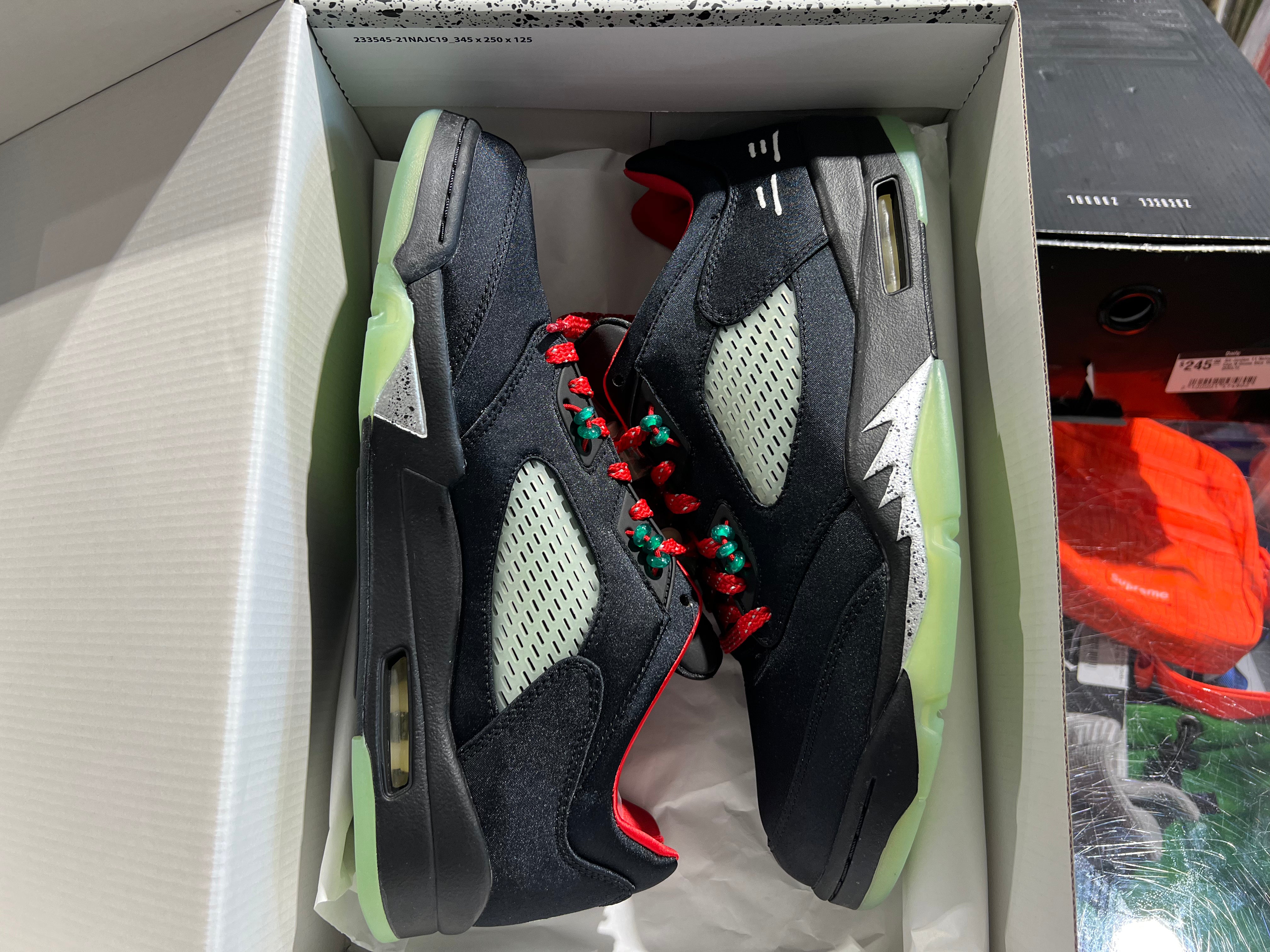 Air Jordan 5 Retro Low - CLOT Jade Size 11