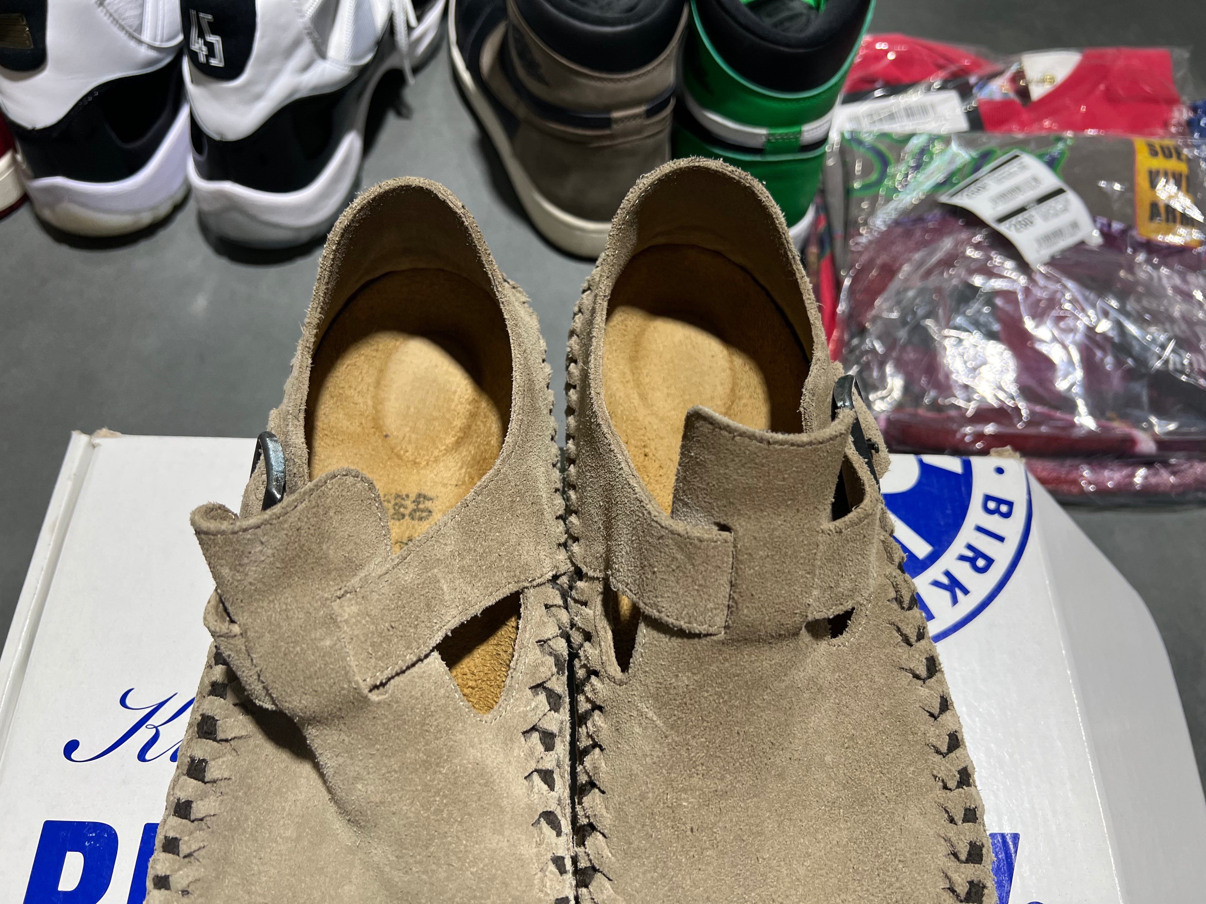 Birkenstock London Braided - Kith Taupe Size 7 / 40