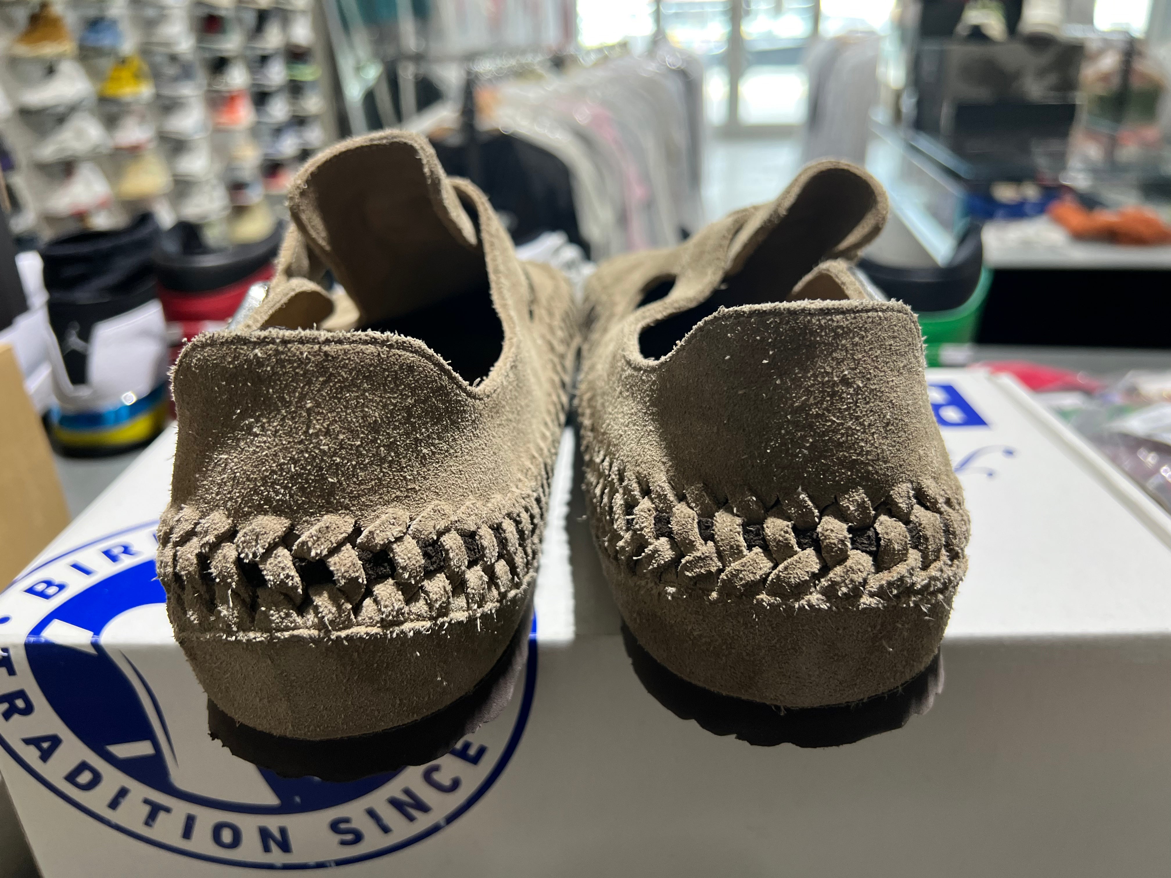Birkenstock London Braided - Kith Taupe Size 7 / 40