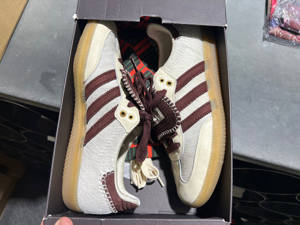 adidas Samba Pony Tonal Wales Bonner - Cream White Size 8