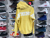 USED Bape Small Ape Head Hoodie - Yellow Size Large