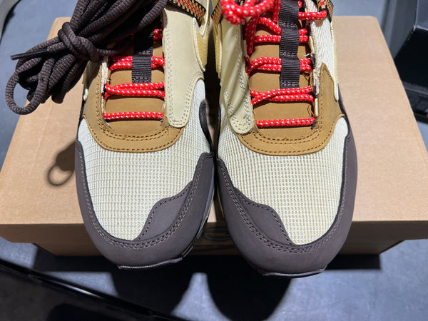 Nike Air Max 1 Travis Scott - Cactus Jack / Baroque Brown Size 11