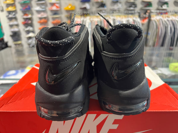 Nike Air More Uptempo - Triple Black 2018 Size 8