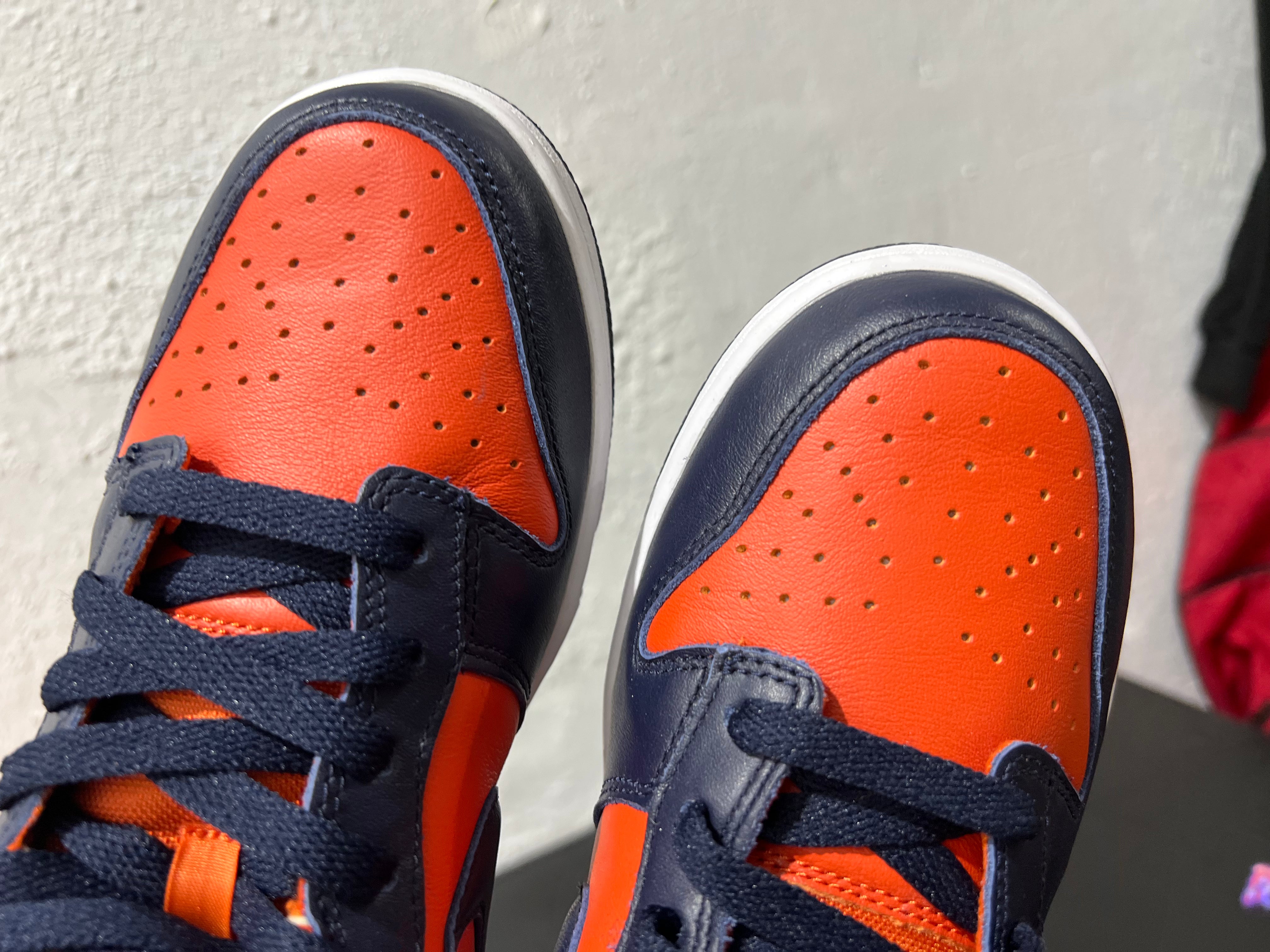 Nike Dunk Low SP - Champ Colors University Orange Marine Size 13