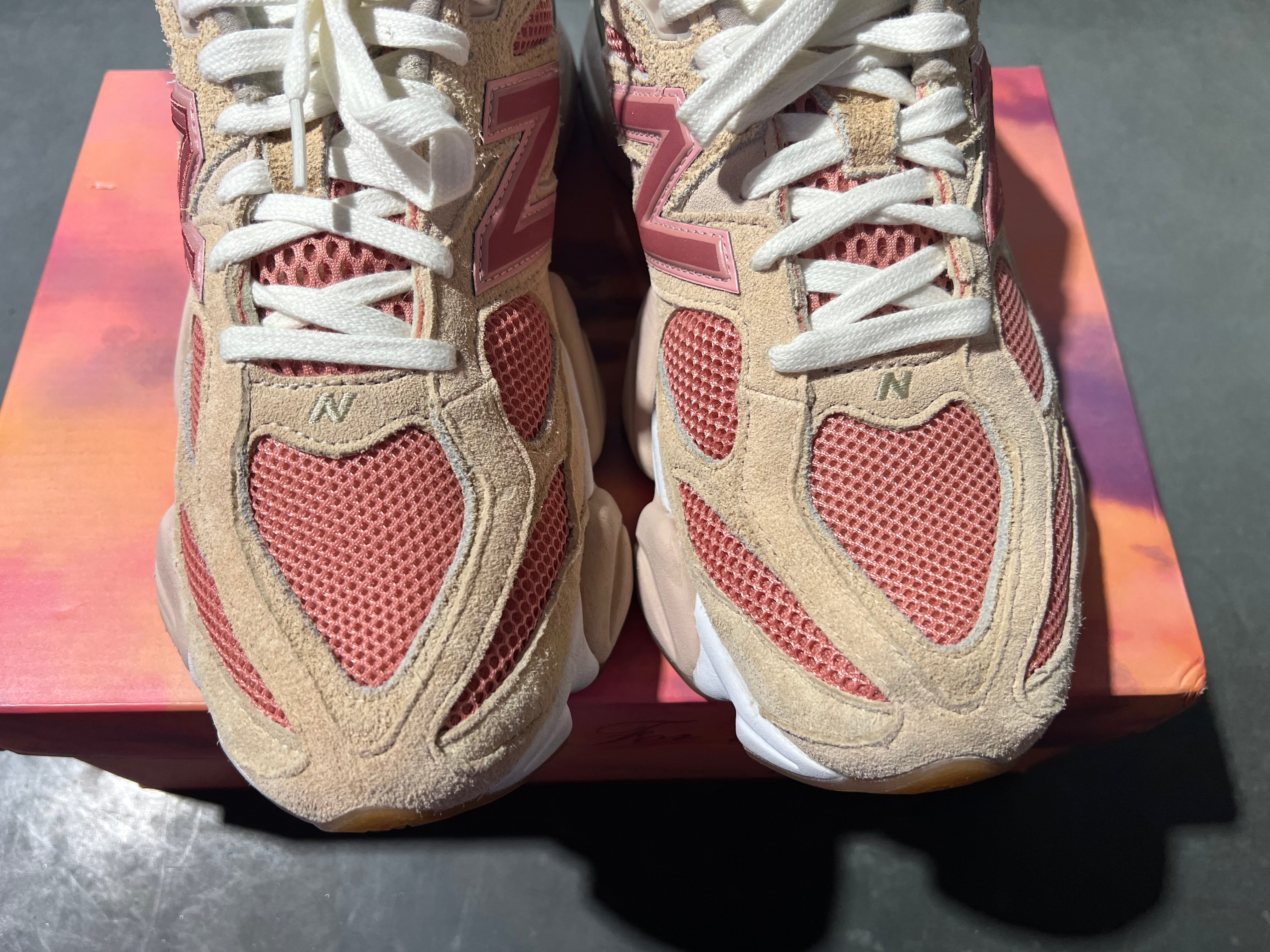 New Balance 9060 Joe Fresh Goods - Pink Cookie Size 10