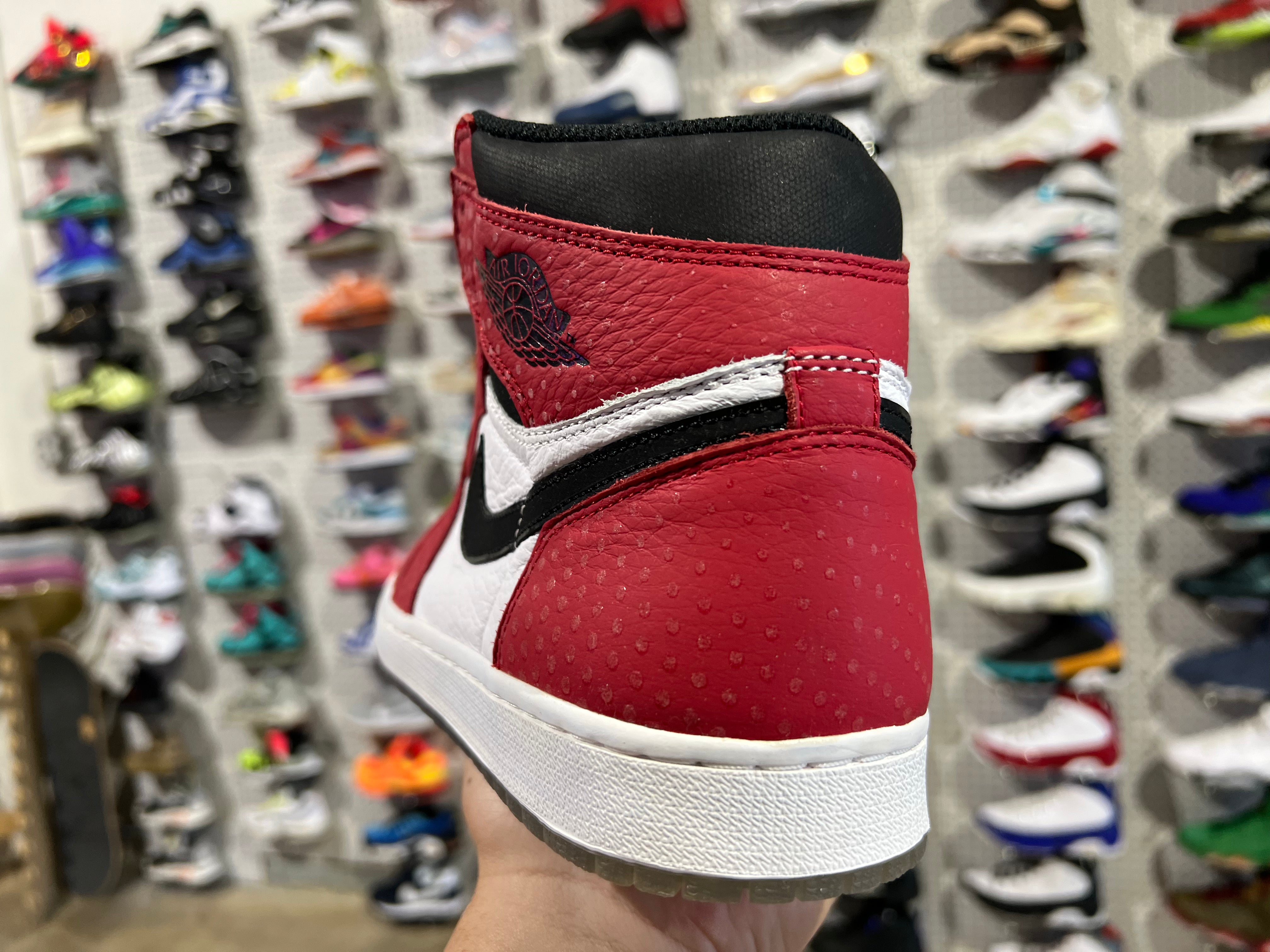 Air Jordan 1 Retro High OG - Spider-Man Origin Story Size 8.5