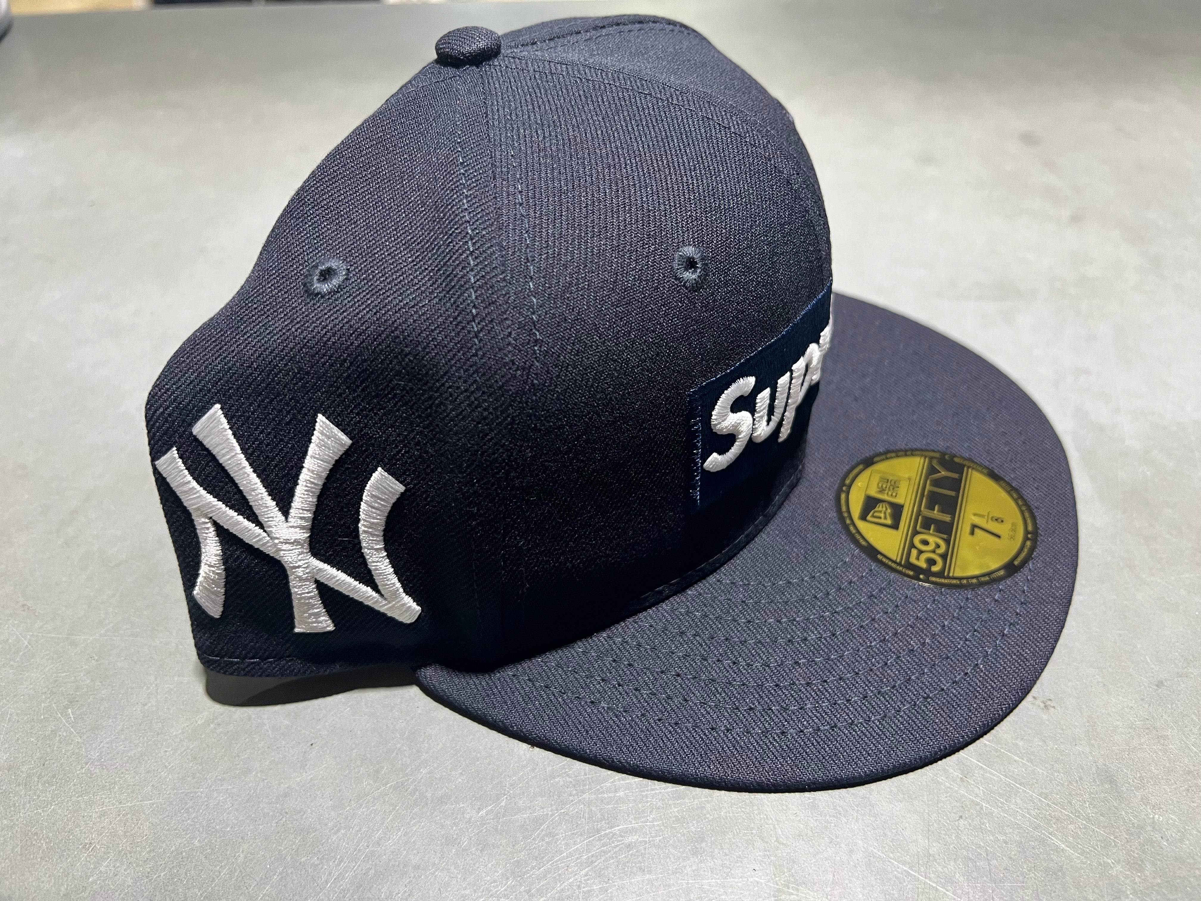 NEW Supreme x New Era MLB Bogo Hat - Navy Size 7 1/8