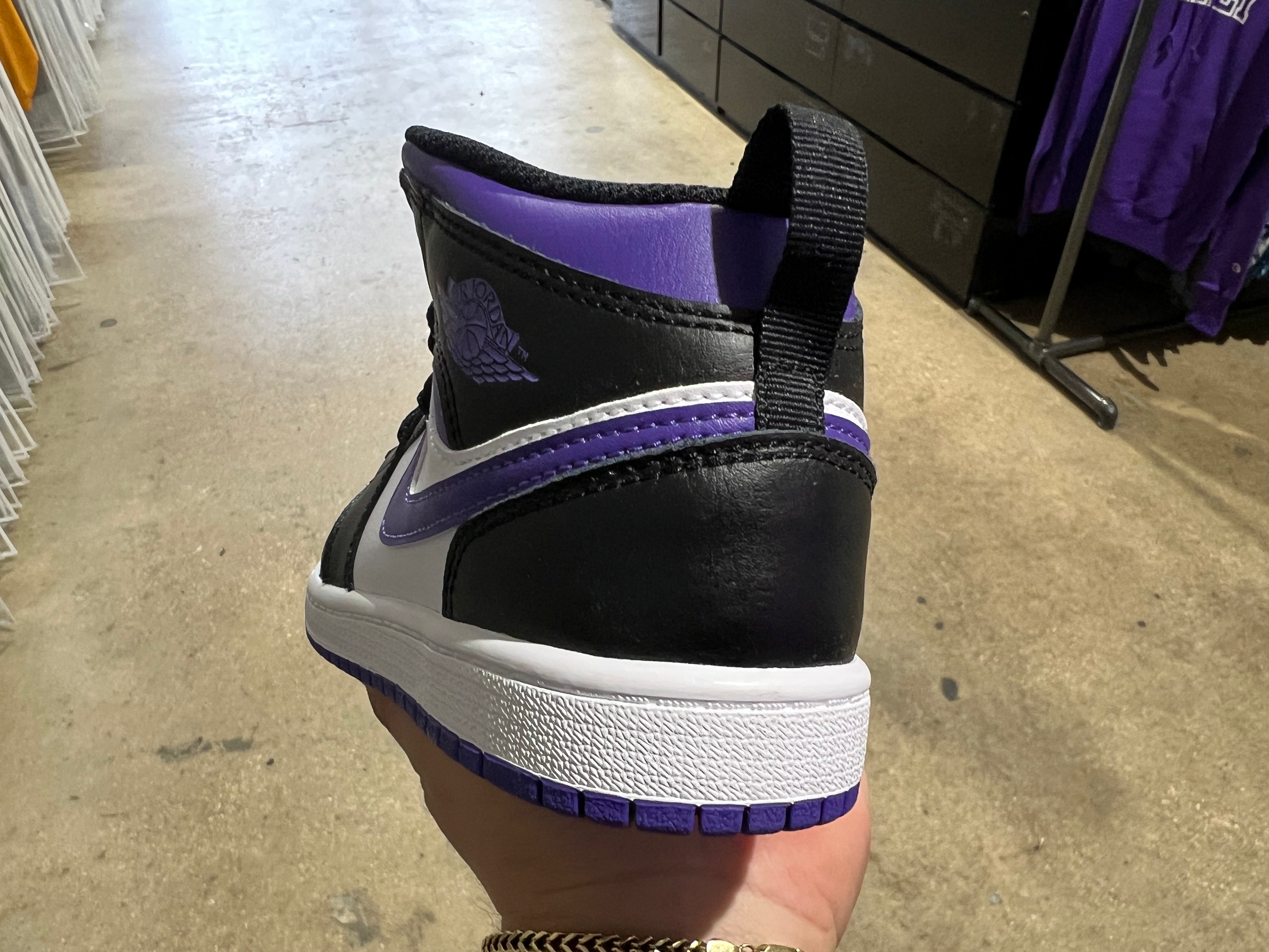 Air Jordan 1 Mid PS - Dark Iris Size 2.5Y
